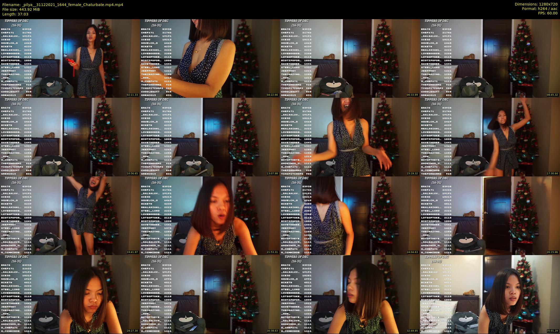 _pilya_ — 38 minute Chaturbate female cam show recording, 720p, Dec 31, 2021