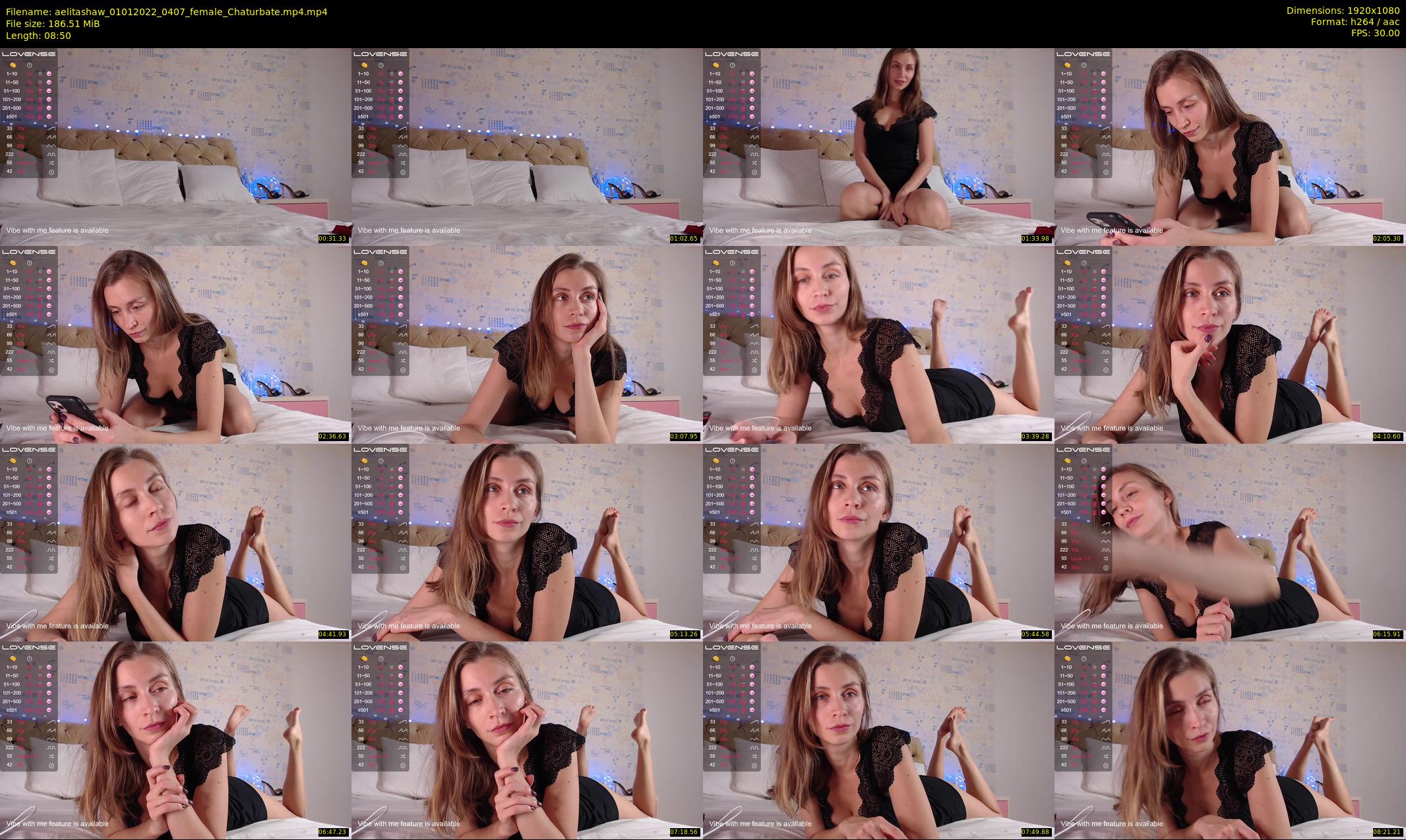aelitashaw — 9 minute Chaturbate female cam show recording, 1080p, Jan 1, 2022