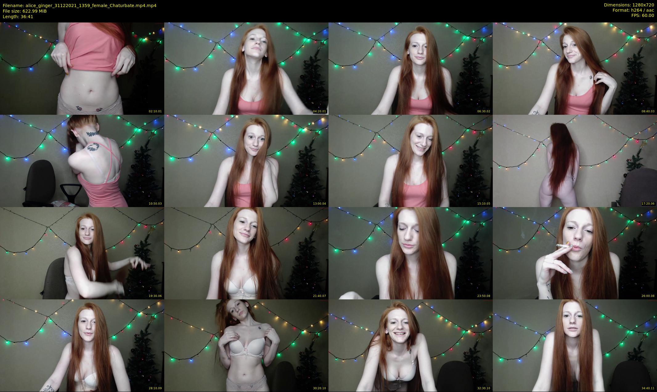 alice_ginger — 37 minute Chaturbate female cam show recording, 720p, Dec 31, 2021