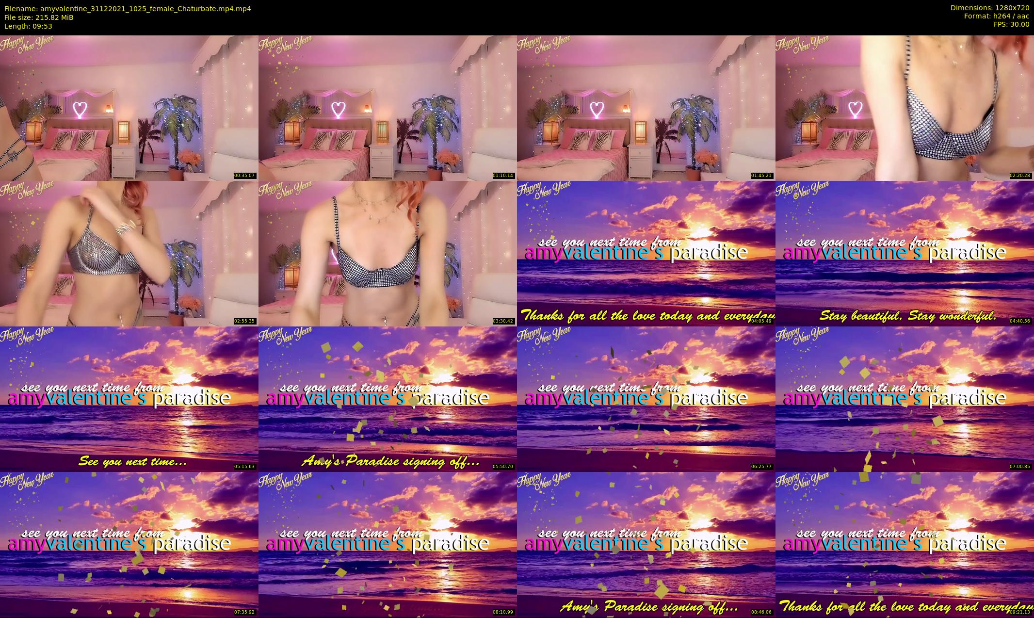 amyvalentine — 10 minute Chaturbate female cam show recording, 720p, Dec 31, 2021