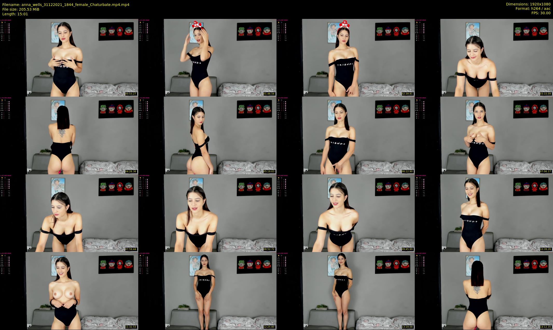 anna_wells — 16 minute Chaturbate female cam show recording, 1080p, Dec 31, 2021