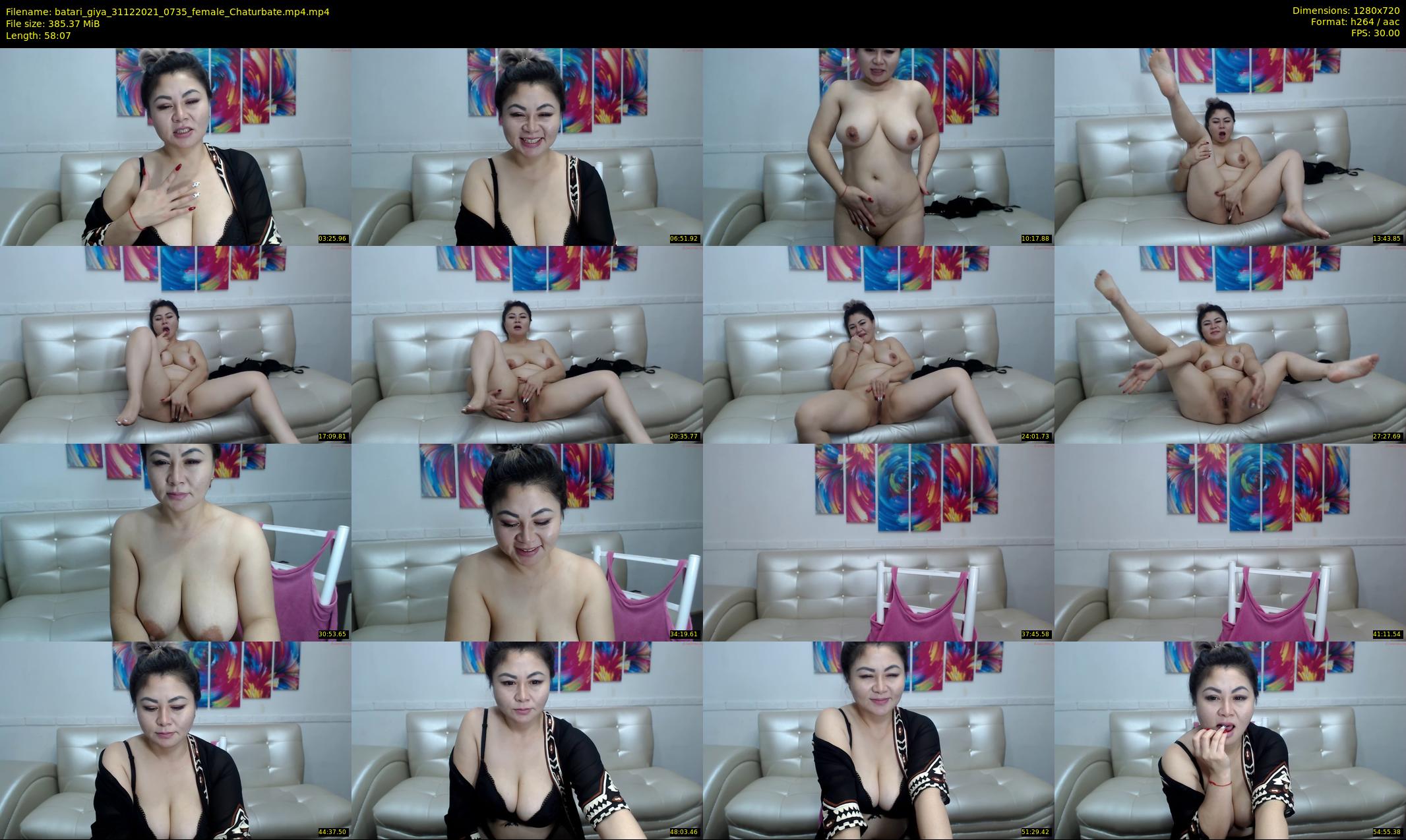 batari_giya — 59 minute Chaturbate female cam show recording, 720p, Dec 31, 2021