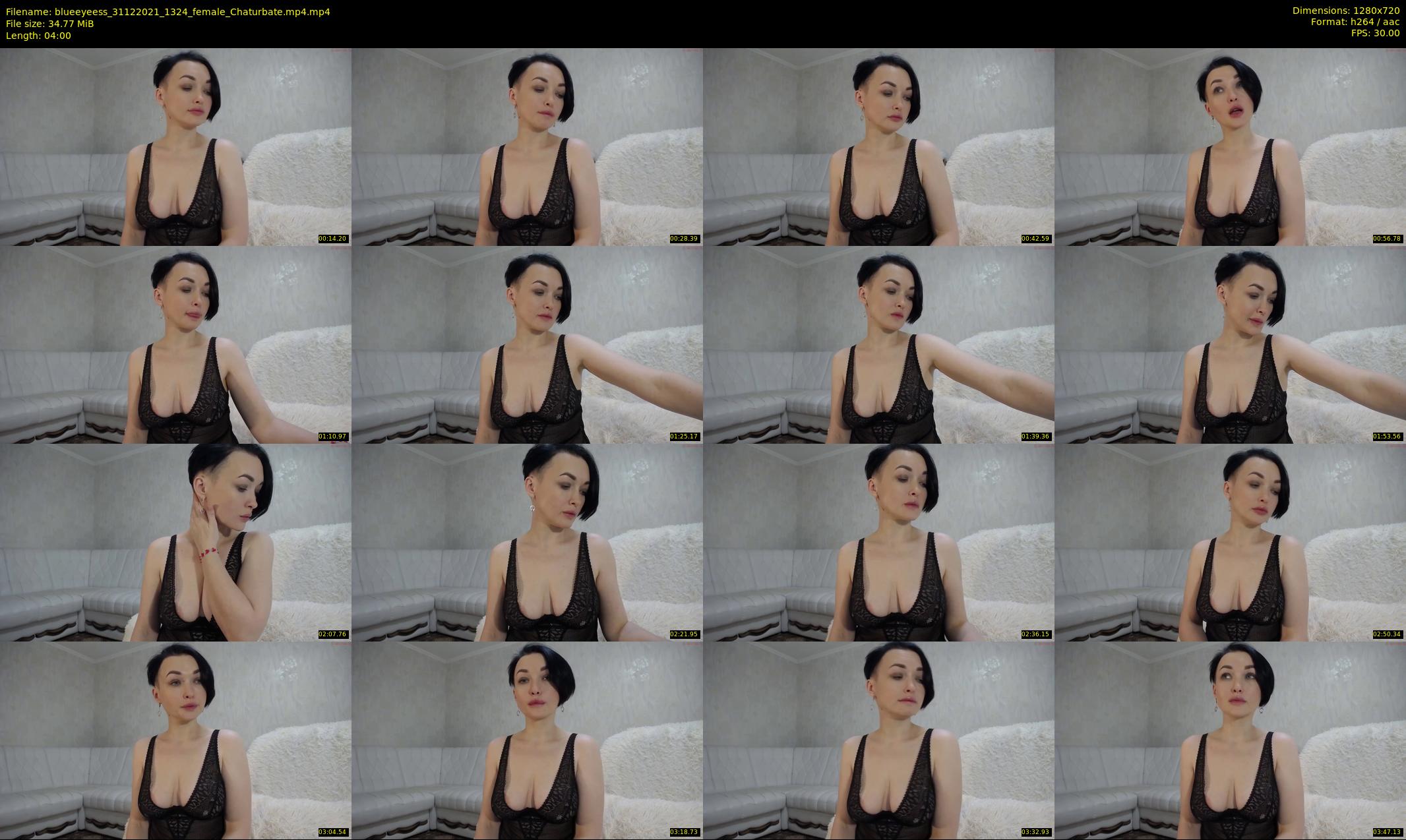 blueeyeess — 4 minute Chaturbate female cam show recording, 720p, Dec 31, 2021