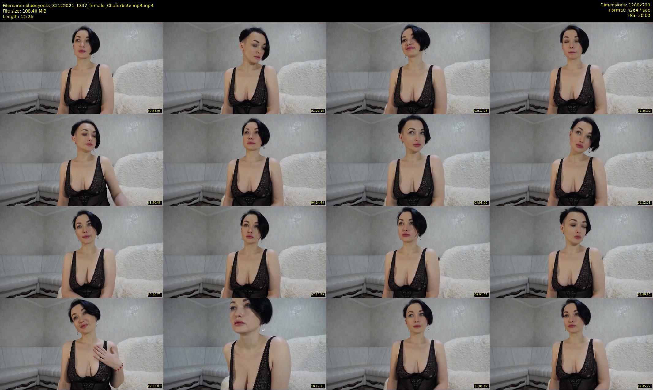 blueeyeess — 13 minute Chaturbate female cam show recording, 720p, Dec 31, 2021