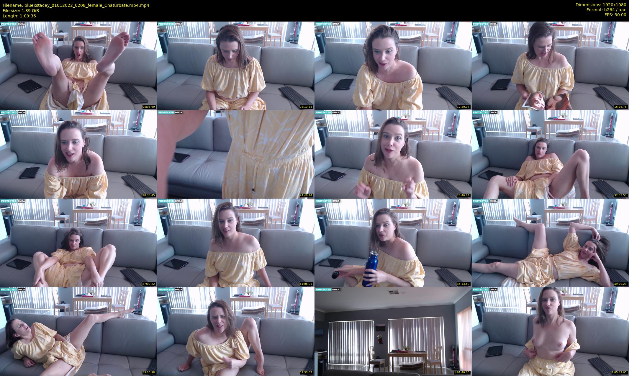 bluexstacey — 70 minute Chaturbate female cam show recording, 1080p, Jan 1, 2022