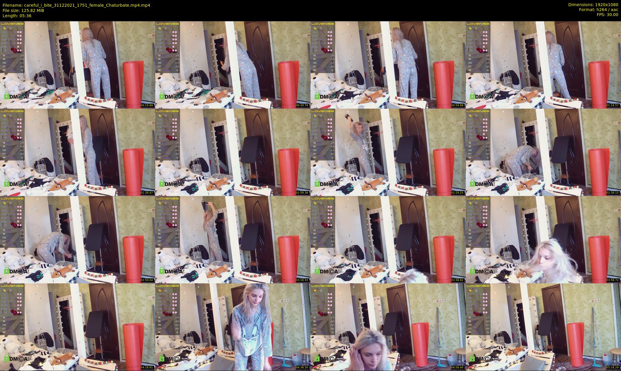 careful_i_bite — 6 minute Chaturbate female cam show recording, 1080p, Dec 31, 2021