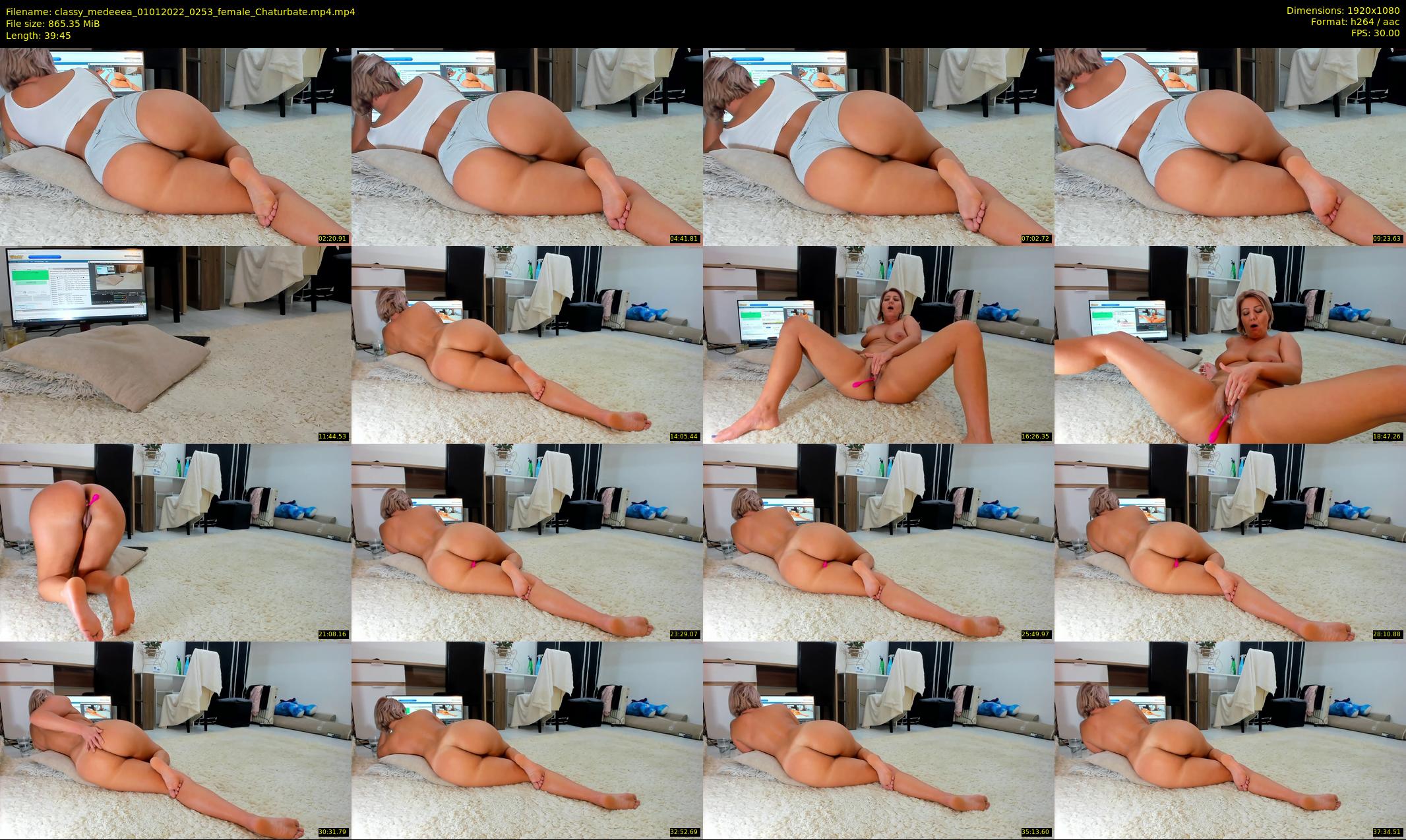 classy_medeeea — 40 minute Chaturbate female cam show recording, 1080p, Jan 1, 2022