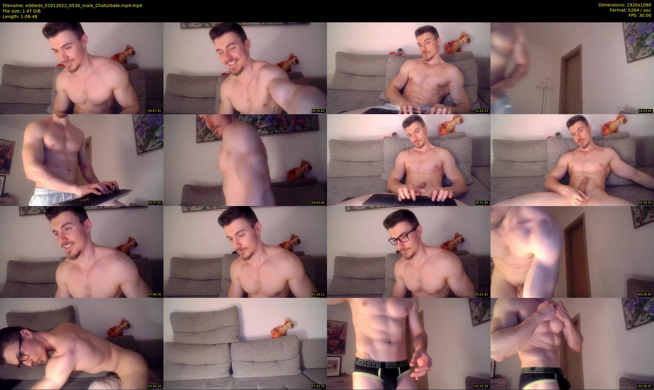 eddieds — 70 minute Chaturbate male cam show recording, 1080p, Jan 1, 2022