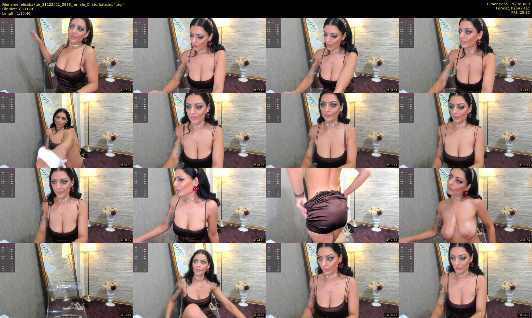 elisabaxter — 71 minute Chaturbate female cam show recording, 1080p, Dec 31, 2021
