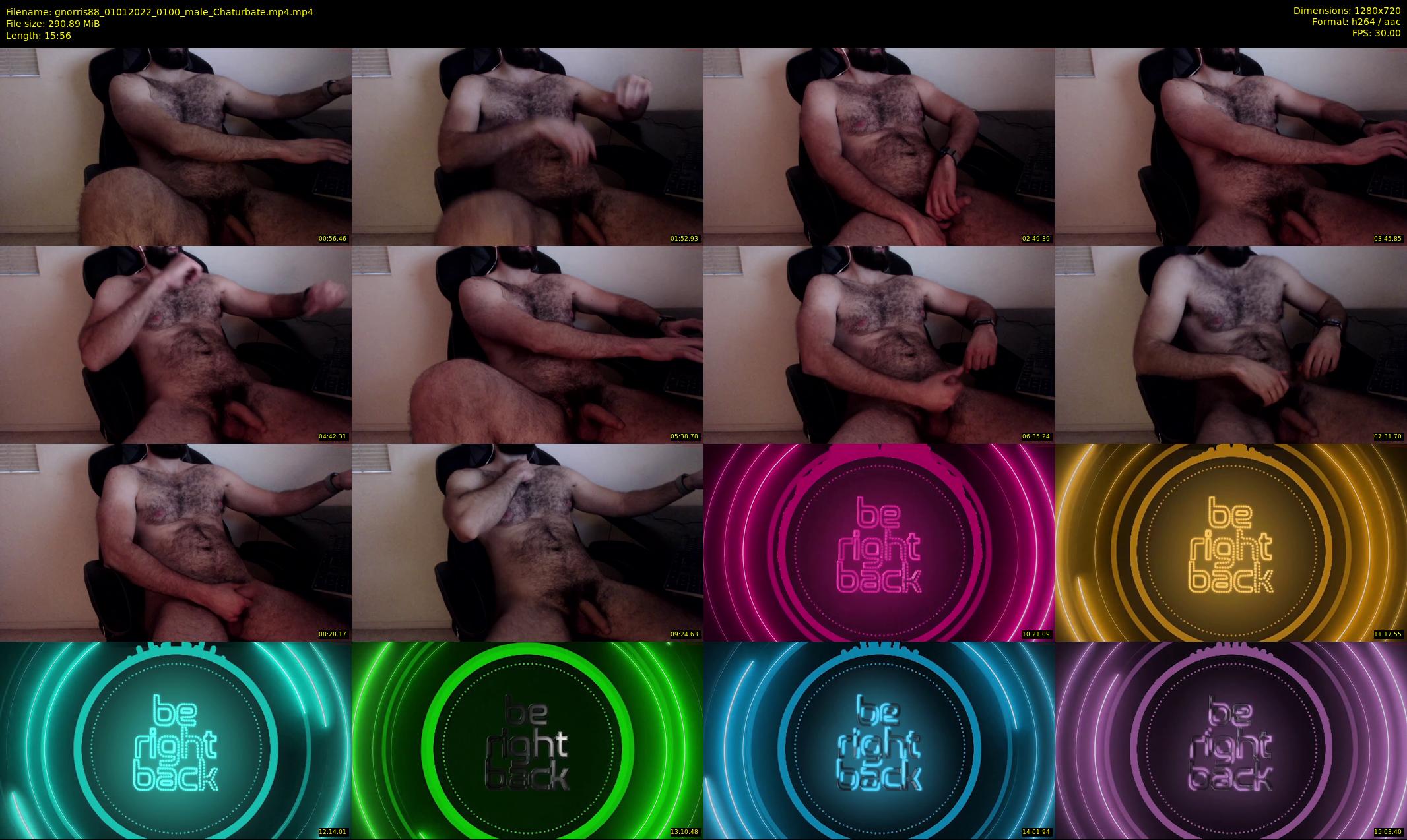 gnorris88 — 16 minute Chaturbate male cam show recording, 720p, Jan 1, 2022