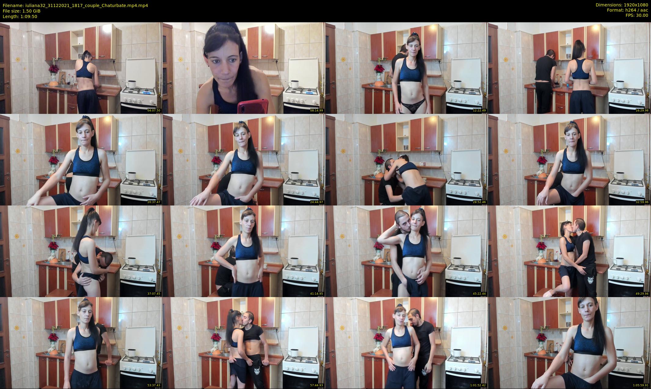 iuliana32 — 70 minute Chaturbate couple cam show recording, 1080p, Dec 31, 2021