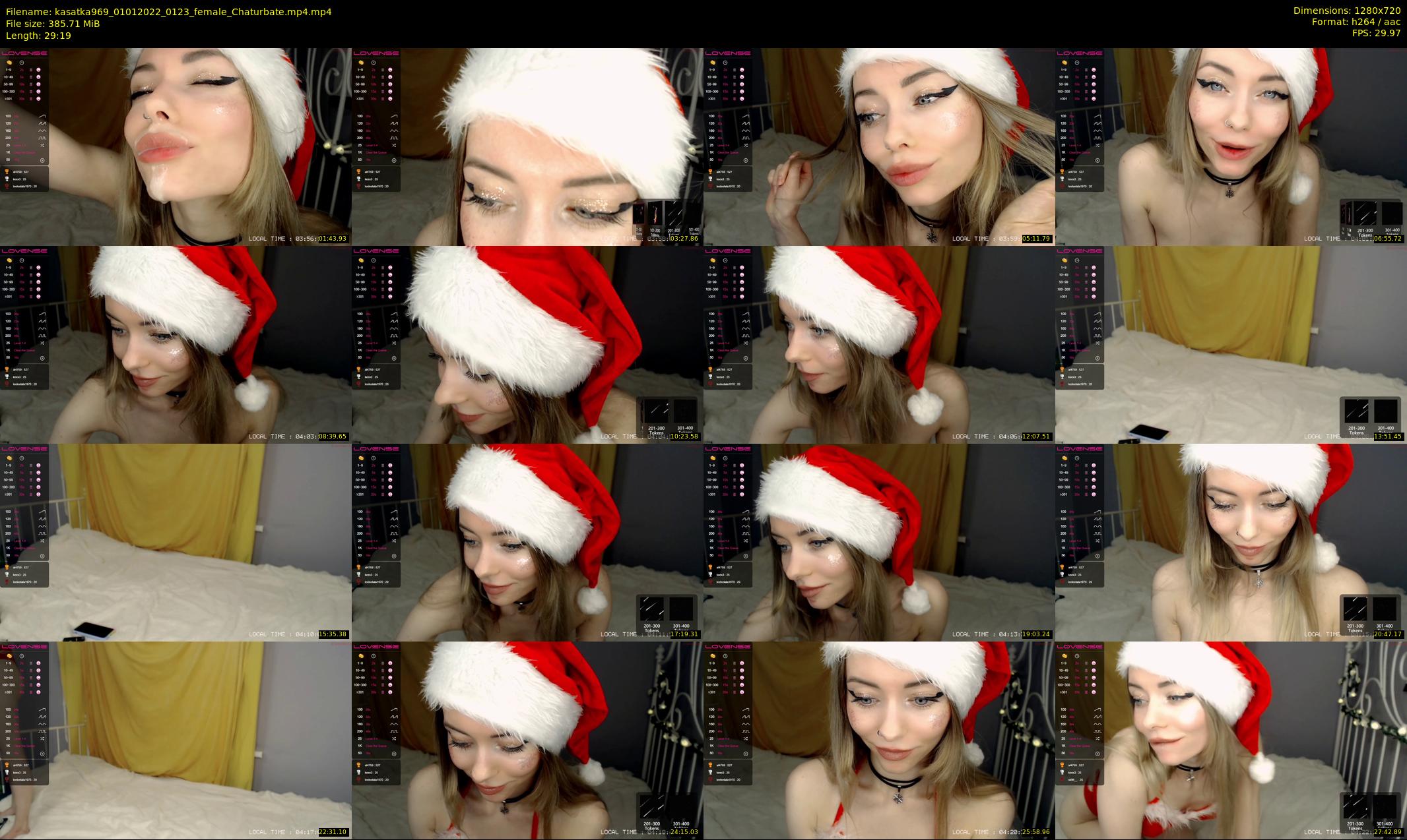 kasatka969 — 30 minute Chaturbate female cam show recording, 720p, Jan 1, 2022