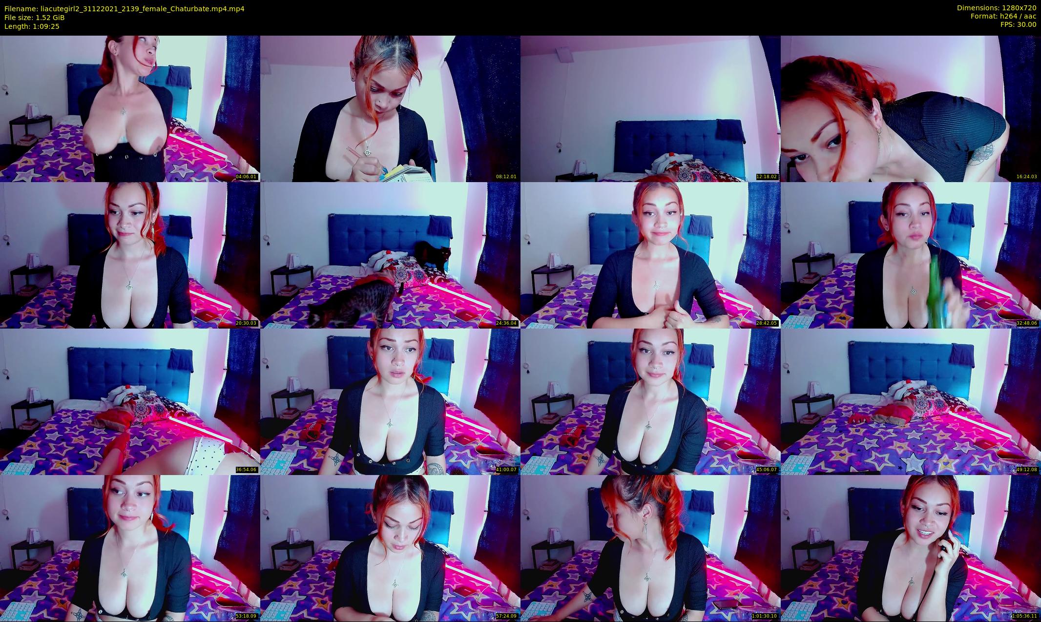 liacutegirl2 — 70 minute Chaturbate female cam show recording, 720p, Dec 31, 2021
