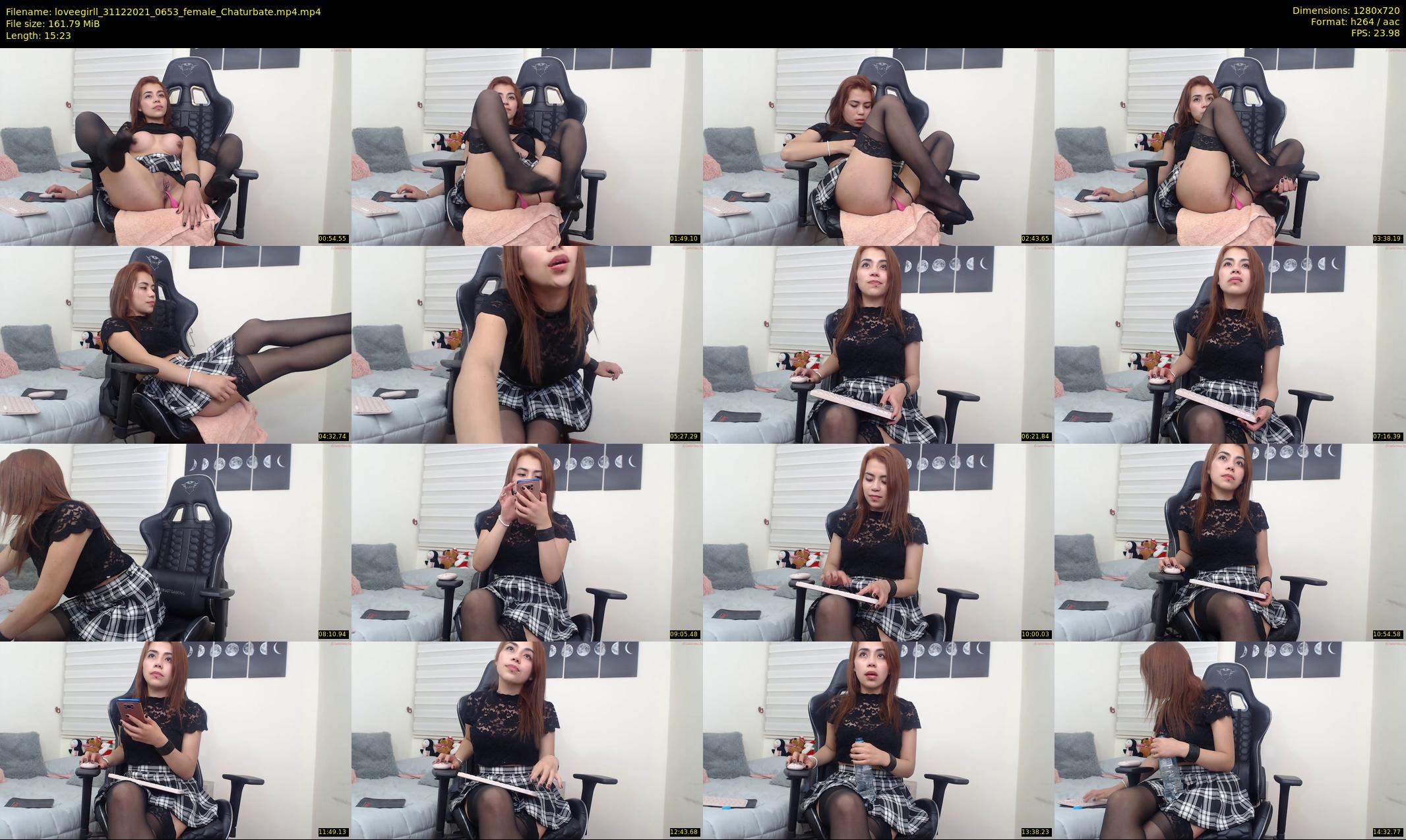 loveegirll — 16 minute Chaturbate female cam show recording, 720p, Dec 31, 2021