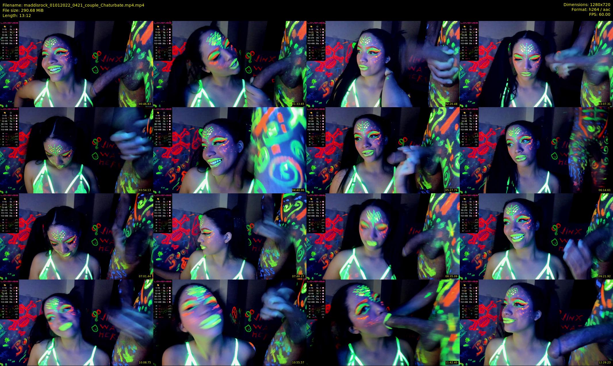 maddisrock — 14 minute Chaturbate couple cam show recording, 720p, Jan 1, 2022