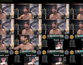 maximus_787 — 5 minute Chaturbate male cam show recording, 1080p, Jan 1, 2022