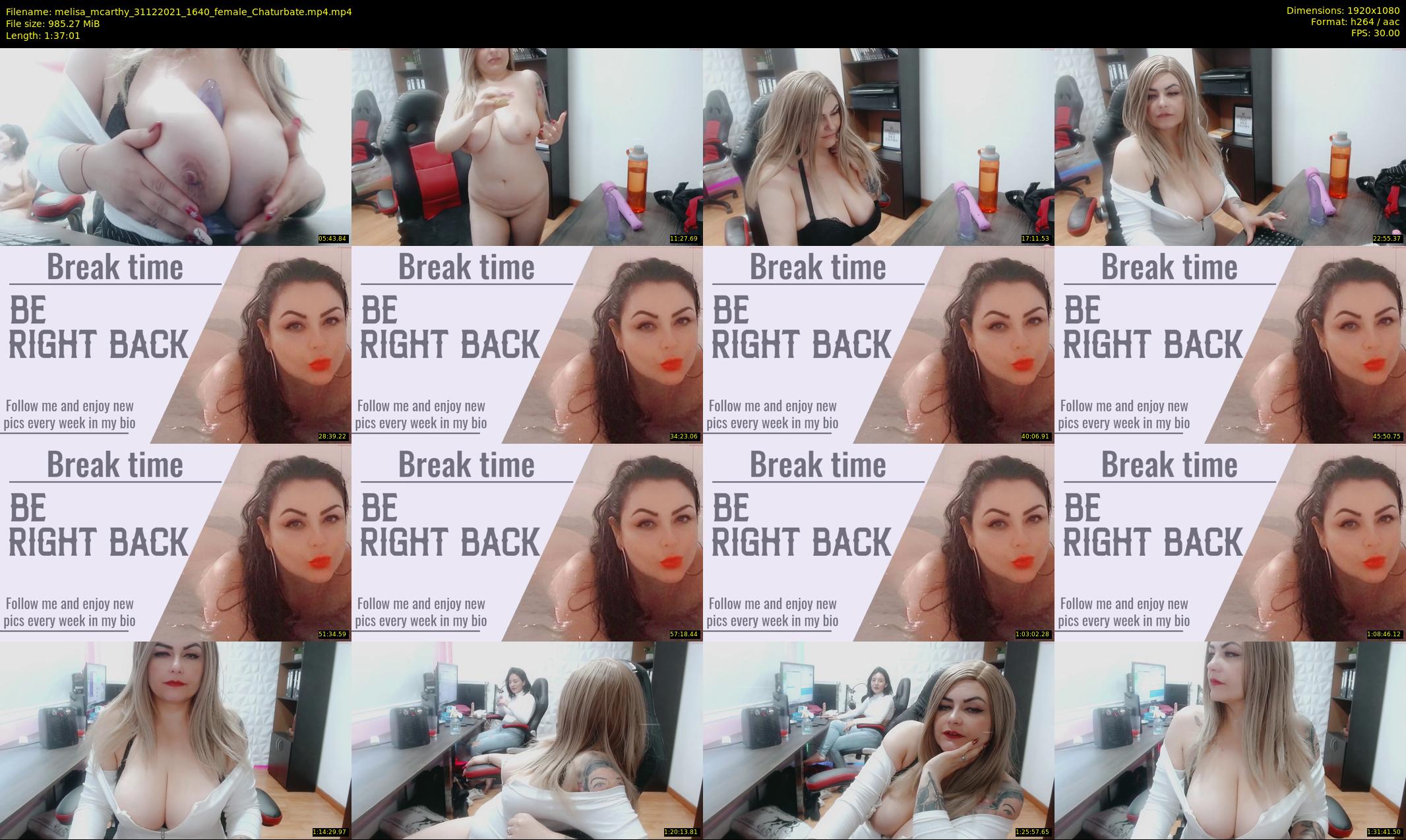 melisa_mcarthy — 98 minute Chaturbate couple cam show recording, 1080p, Dec 31, 2021