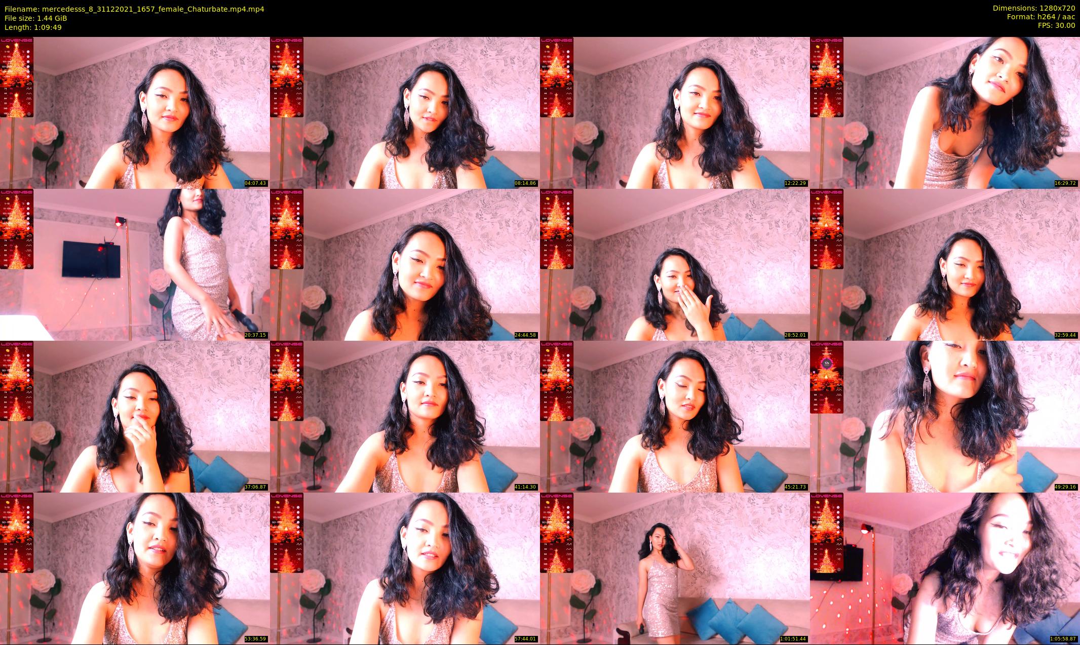 mercedesss_8 — 70 minute Chaturbate female cam show recording, 720p, Dec 31, 2021