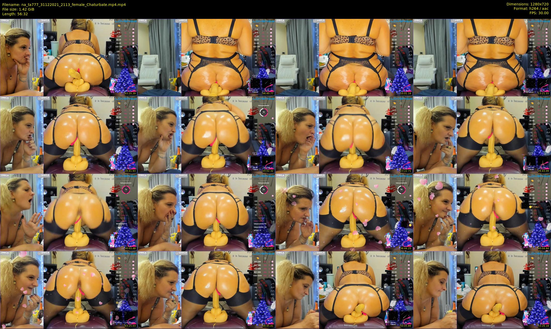 na_ta777 — 57 minute Chaturbate female cam show recording, 720p, Dec 31, 2021