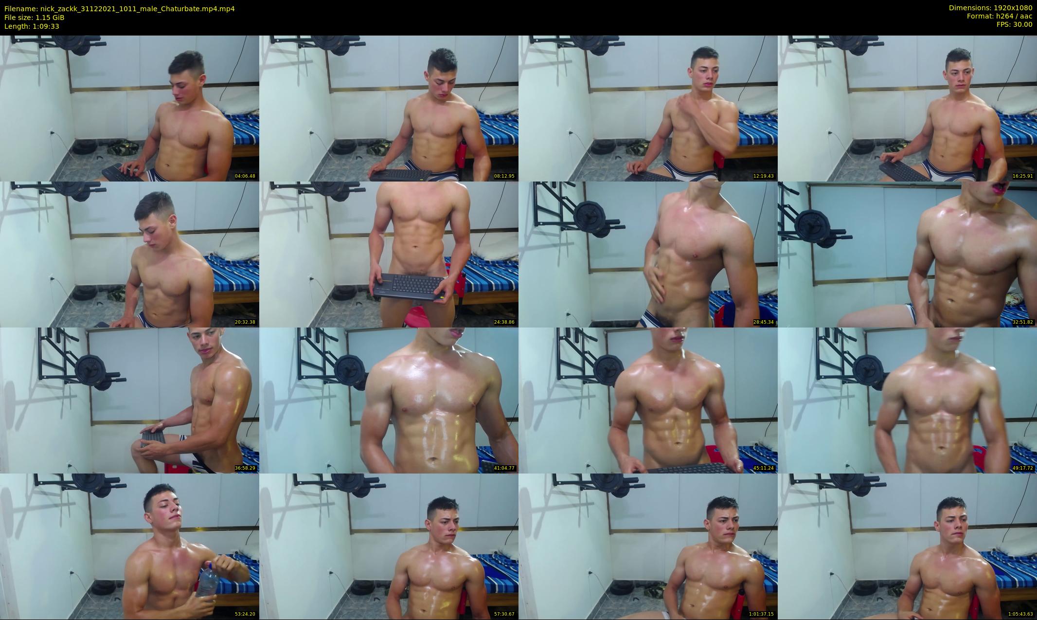 nick_zackk — 70 minute Chaturbate male cam show recording, 1080p, Dec 31, 2021