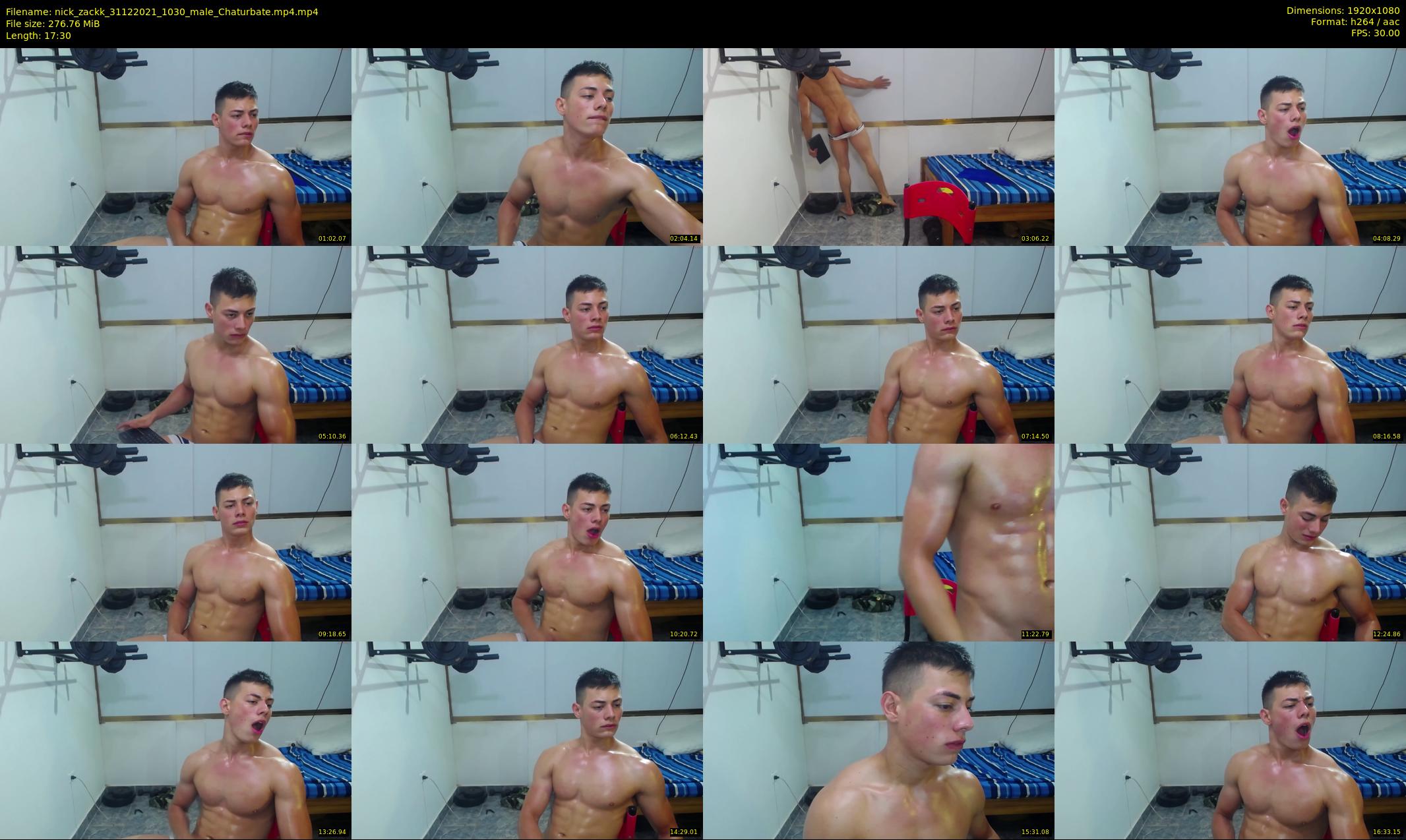 nick_zackk — 18 minute Chaturbate male cam show recording, 1080p, Dec 31, 2021