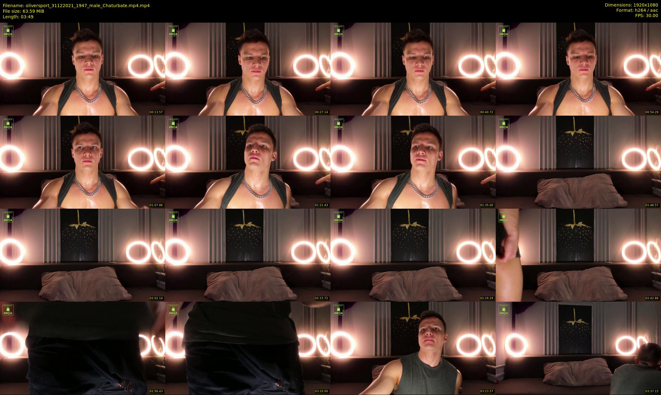 oliversport — 4 minute Chaturbate male cam show recording, 1080p, Dec 31, 2021