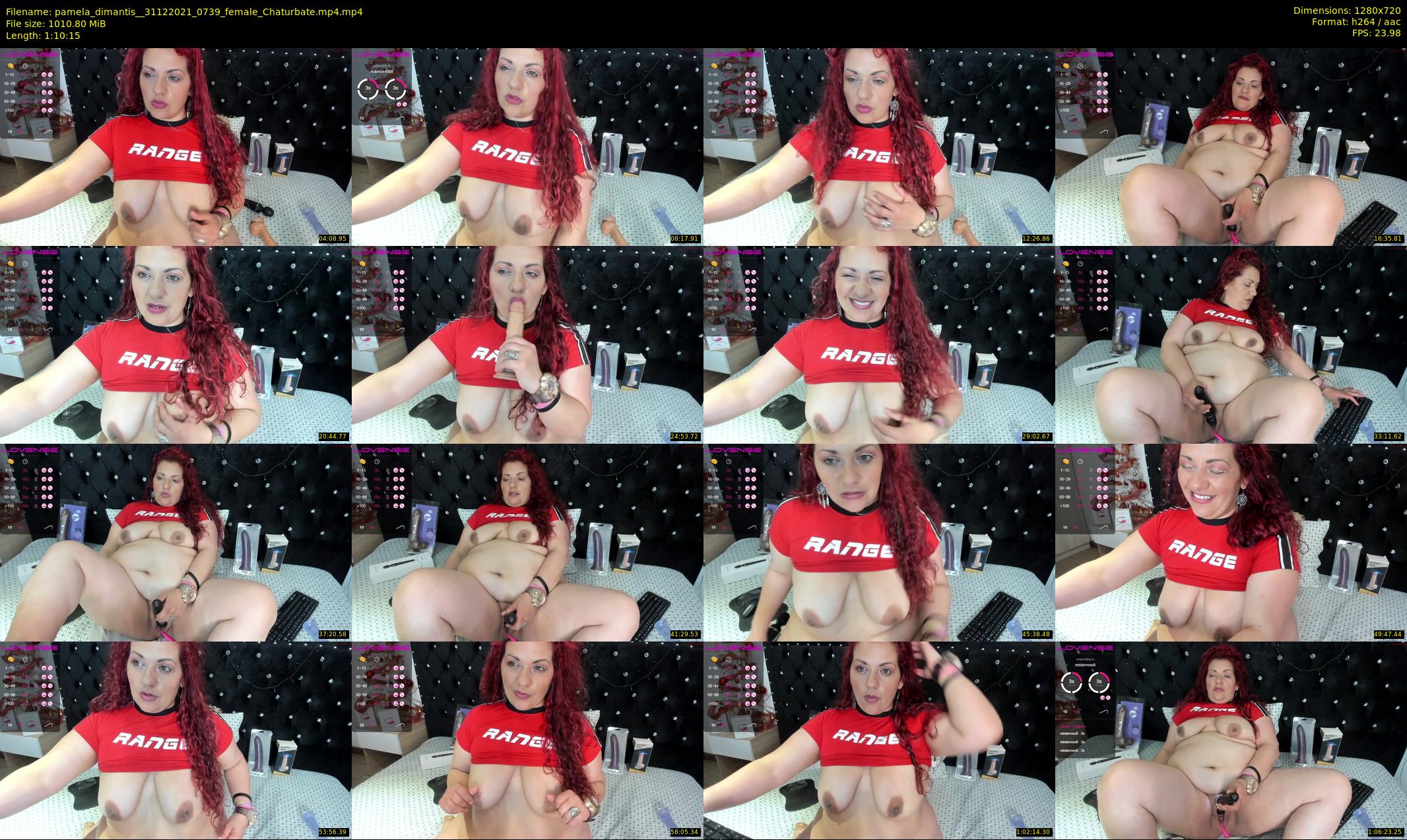 pamela_dimantis_ — 71 minute Chaturbate female cam show recording, 720p, Dec 31, 2021
