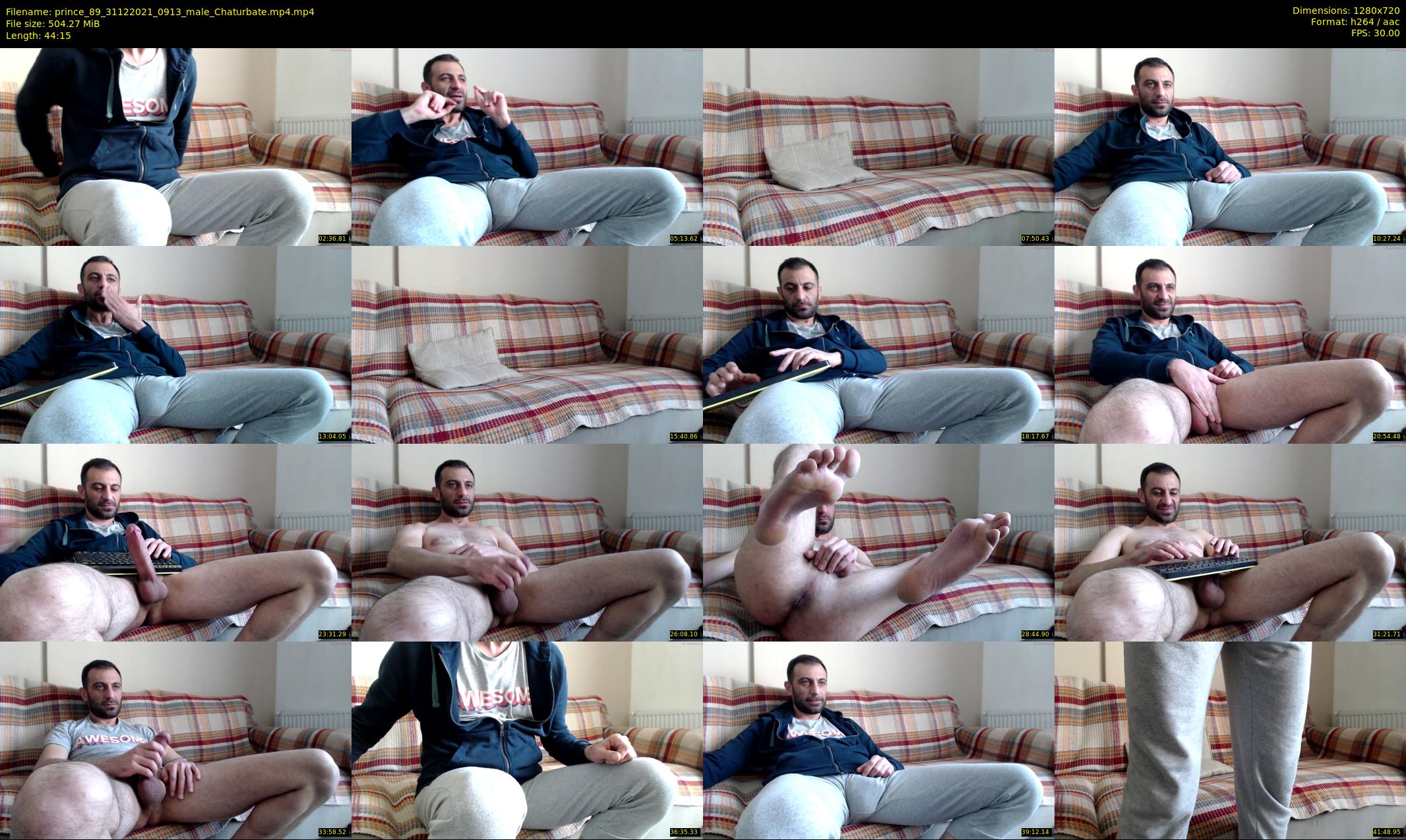 prince_89 — 45 minute Chaturbate male cam show recording, 720p, Dec 31, 2021