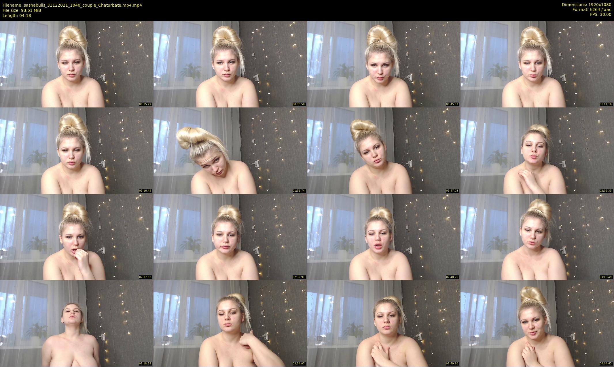 sashabulls — 5 minute Chaturbate couple cam show recording, 1080p, Dec 31, 2021