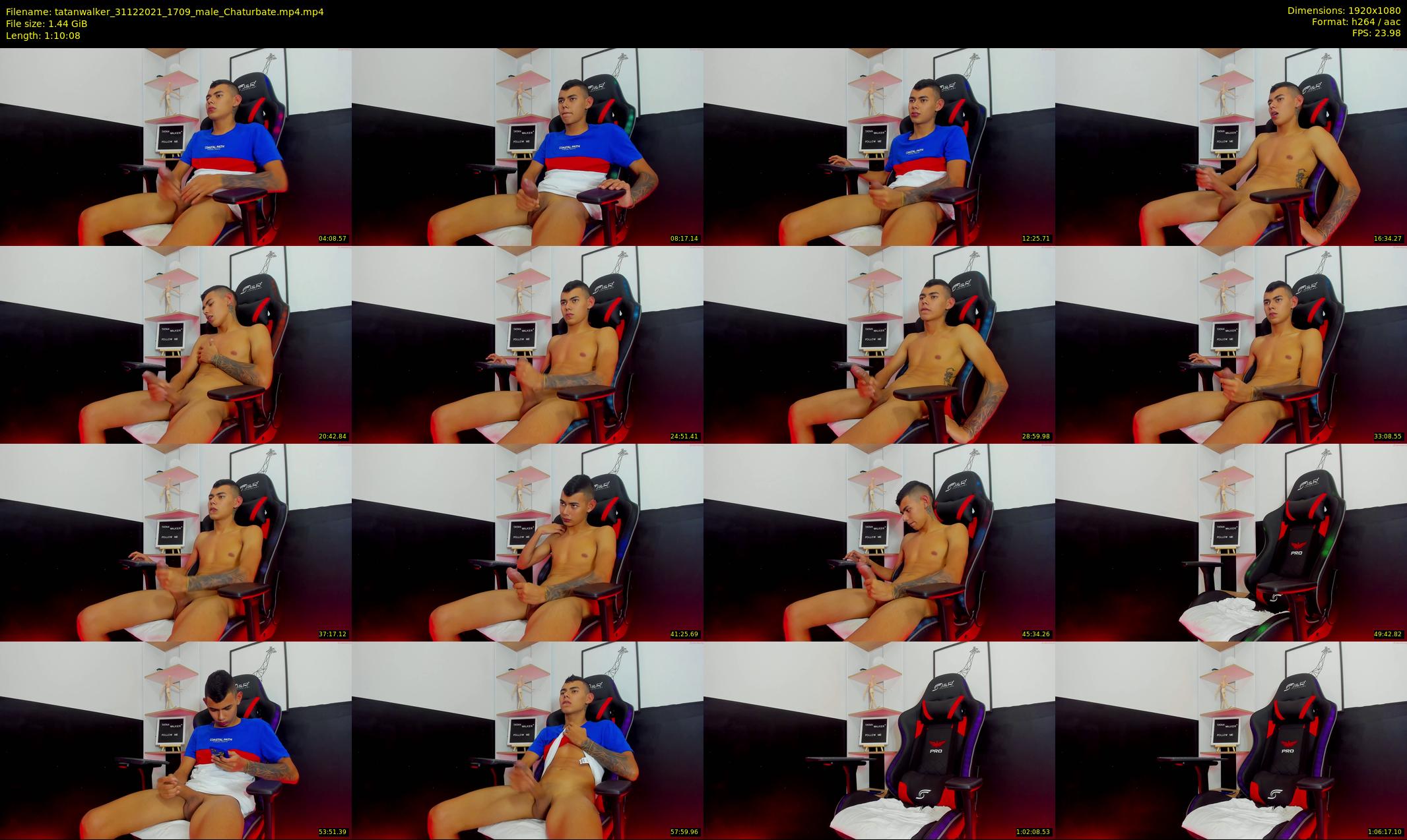 tatanwalker — 71 minute Chaturbate male cam show recording, 1080p, Dec 31, 2021