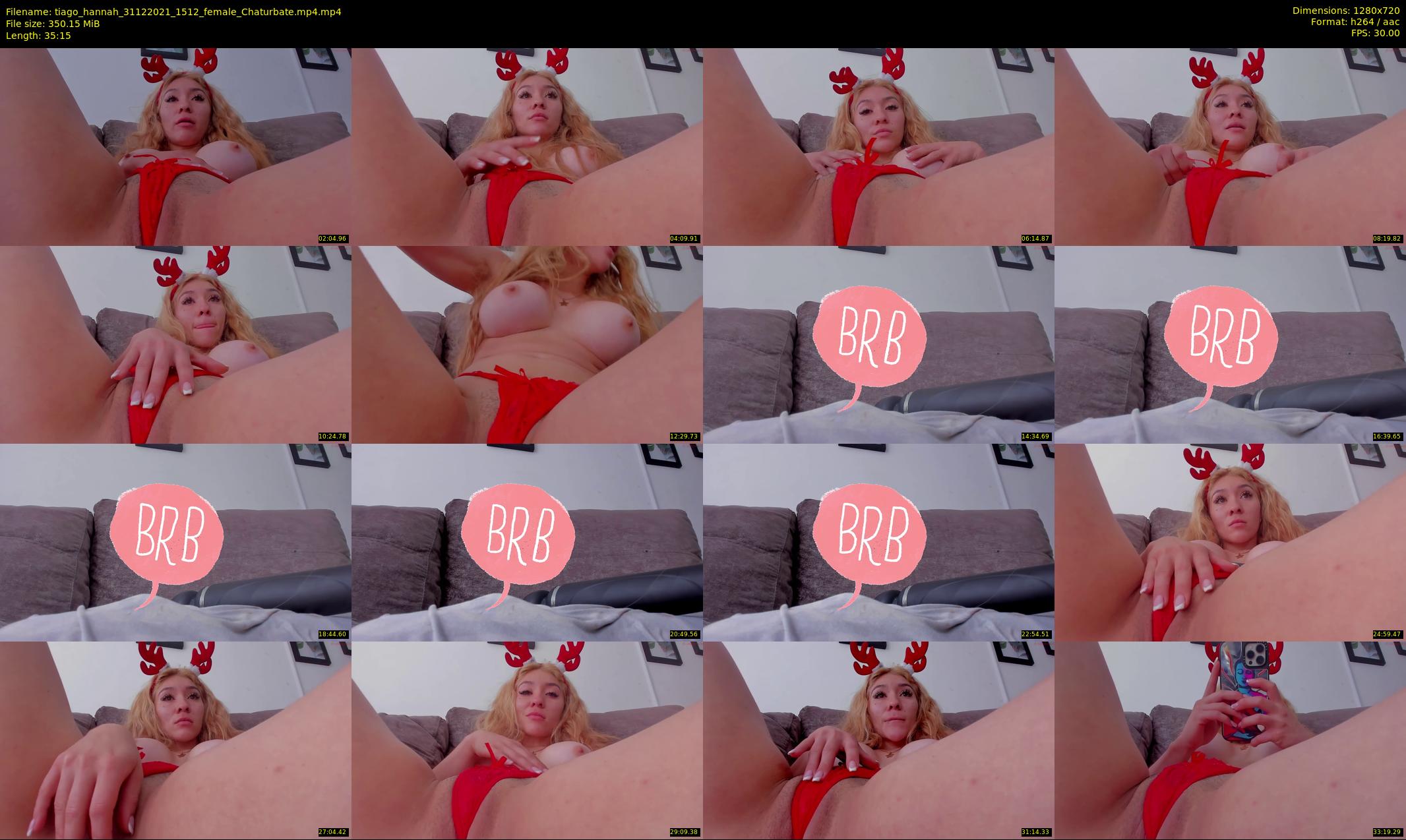 tiago_hannah — 36 minute Chaturbate couple cam show recording, 720p, Dec 31, 2021