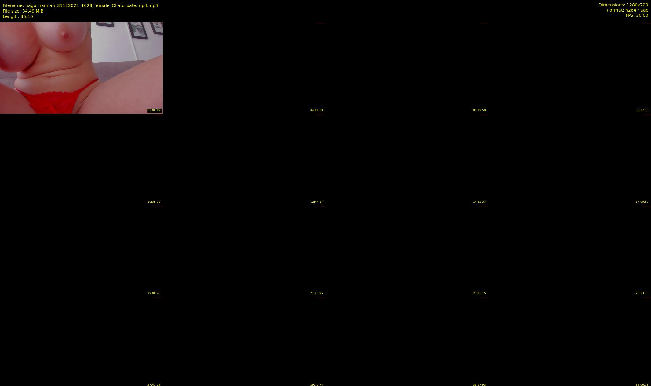 tiago_hannah — 37 minute Chaturbate couple cam show recording, 720p, Dec 31, 2021