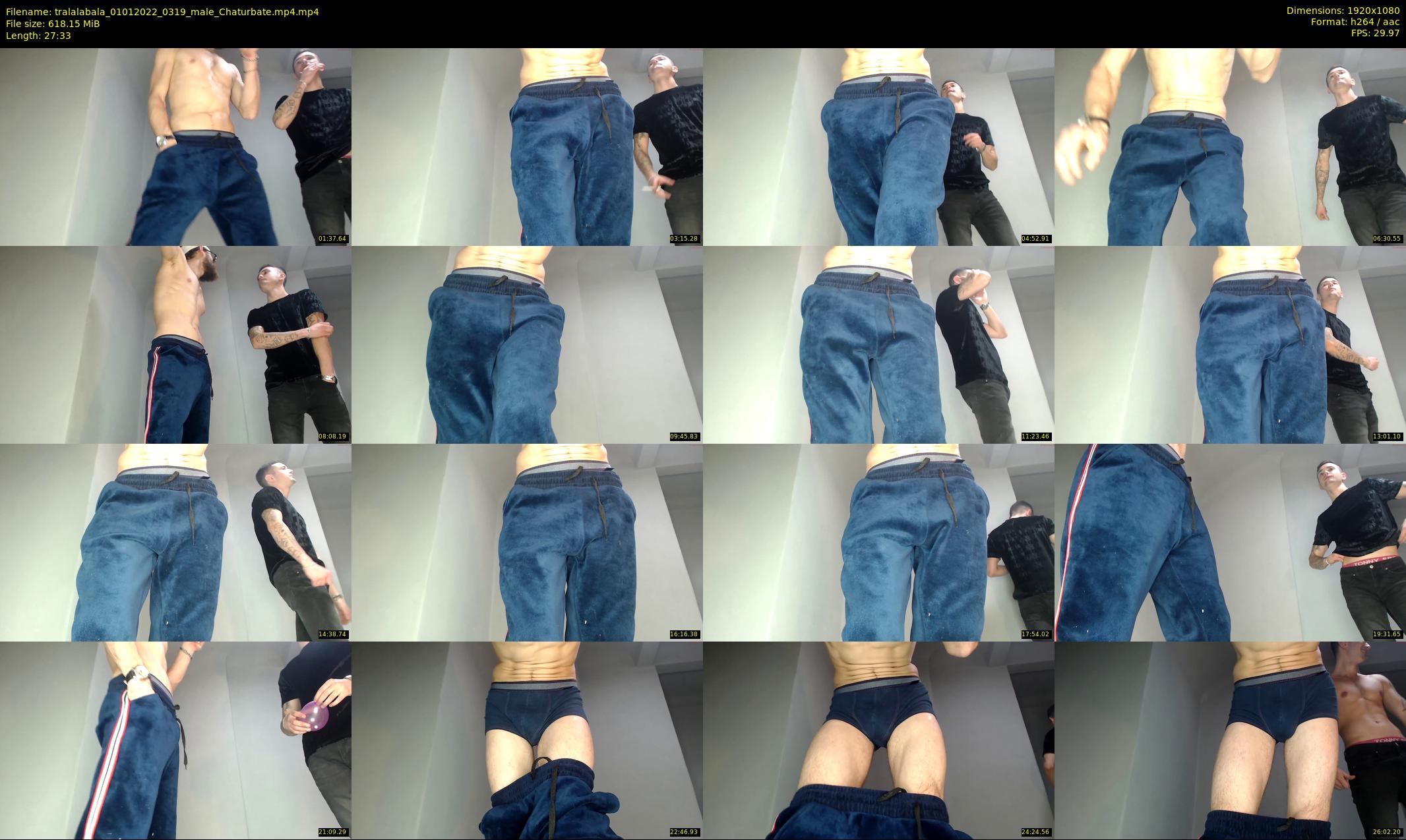 tralalabala — 28 minute Chaturbate male cam show recording, 1080p, Jan 1, 2022