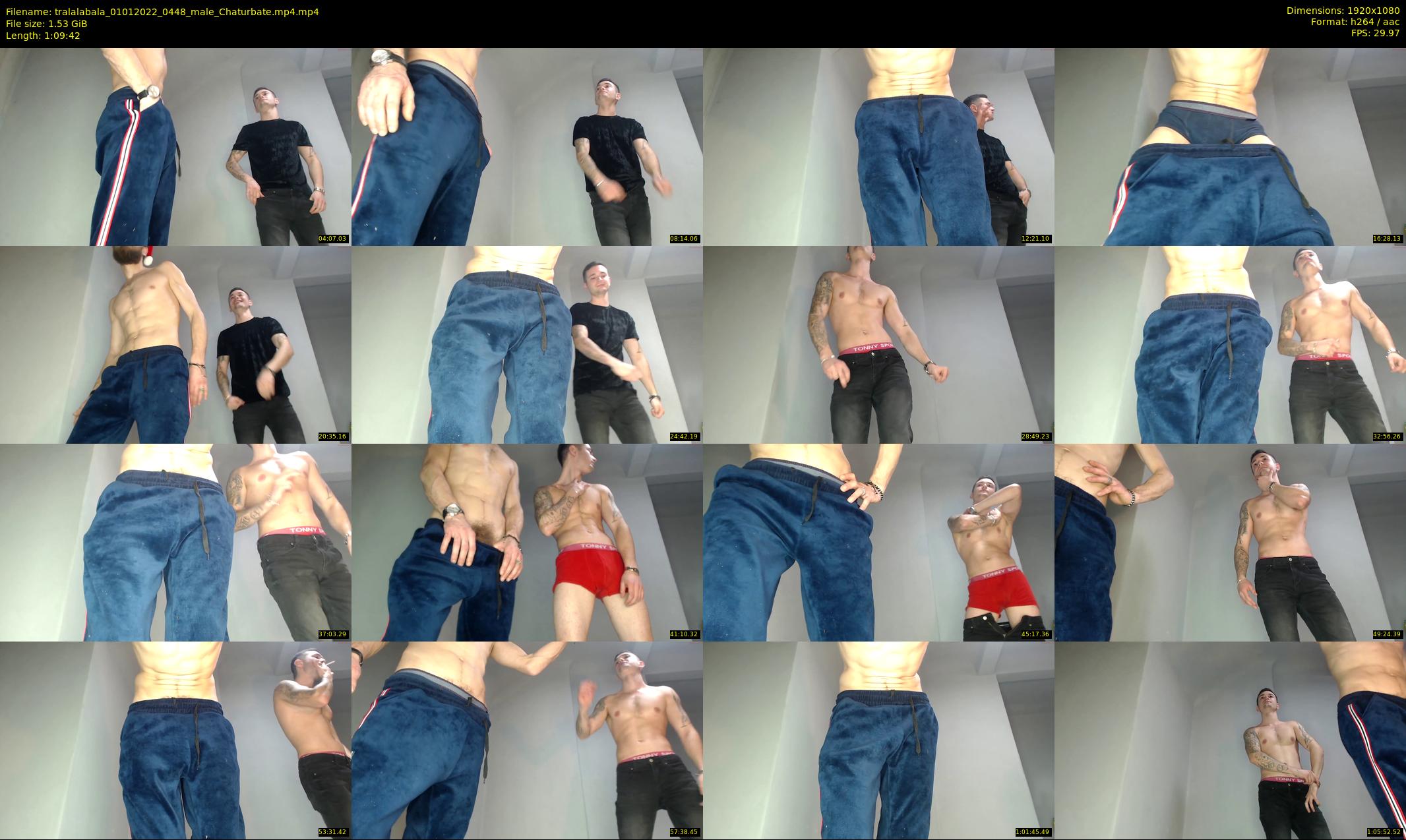 tralalabala — 70 minute Chaturbate male cam show recording, 1080p, Jan 1, 2022