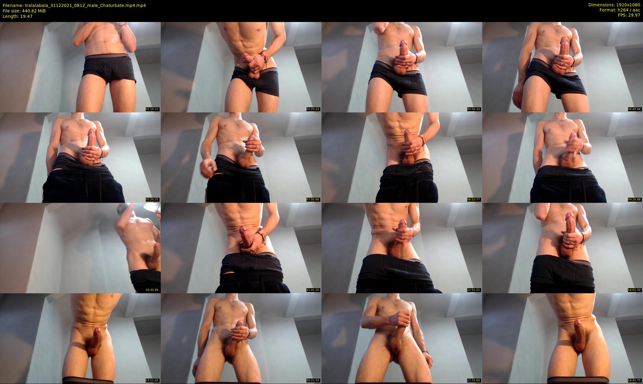 tralalabala — 20 minute Chaturbate male cam show recording, 1080p, Dec 31, 2021