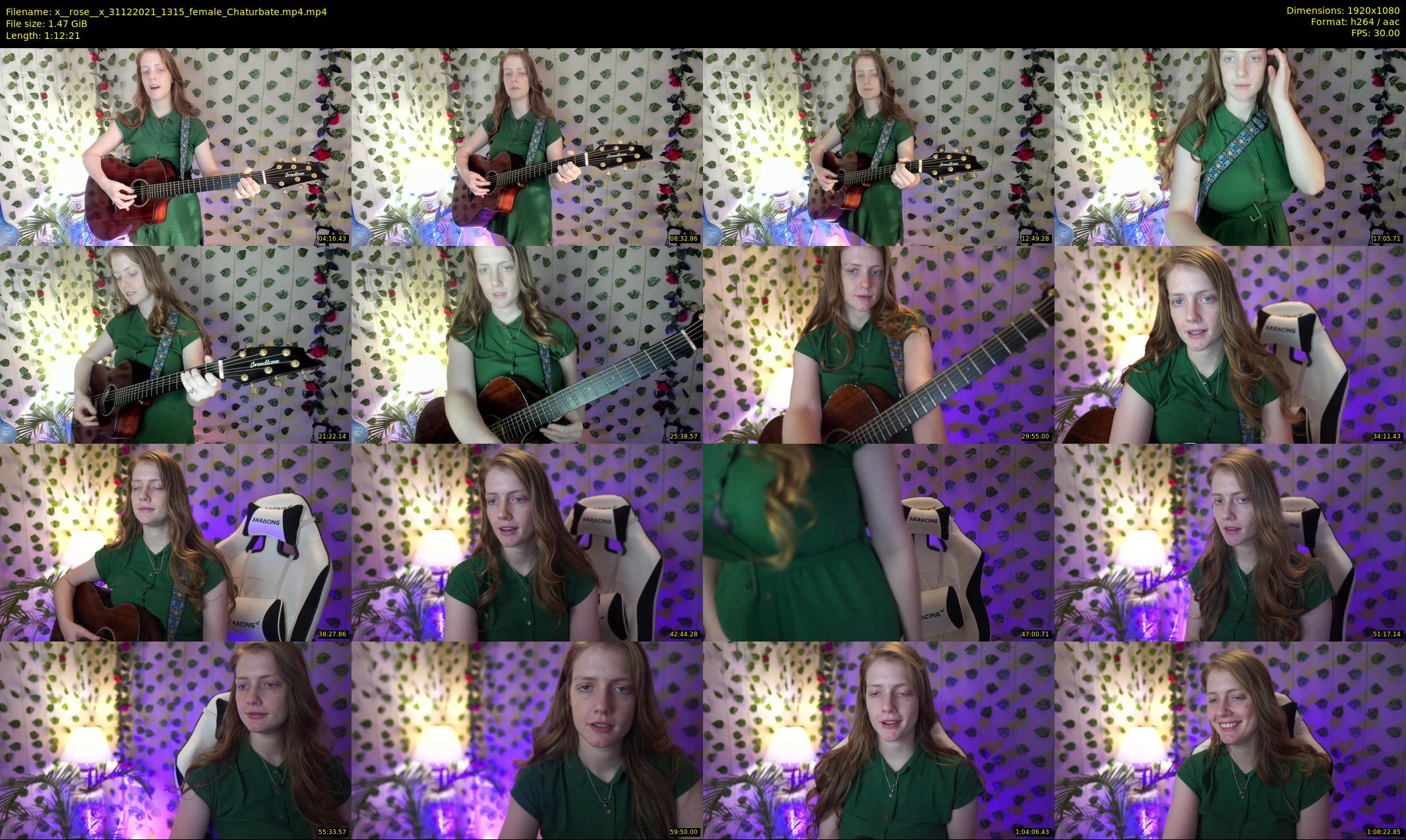 x__rose__x — 73 minute Chaturbate female cam show recording, 1080p, Dec 31, 2021