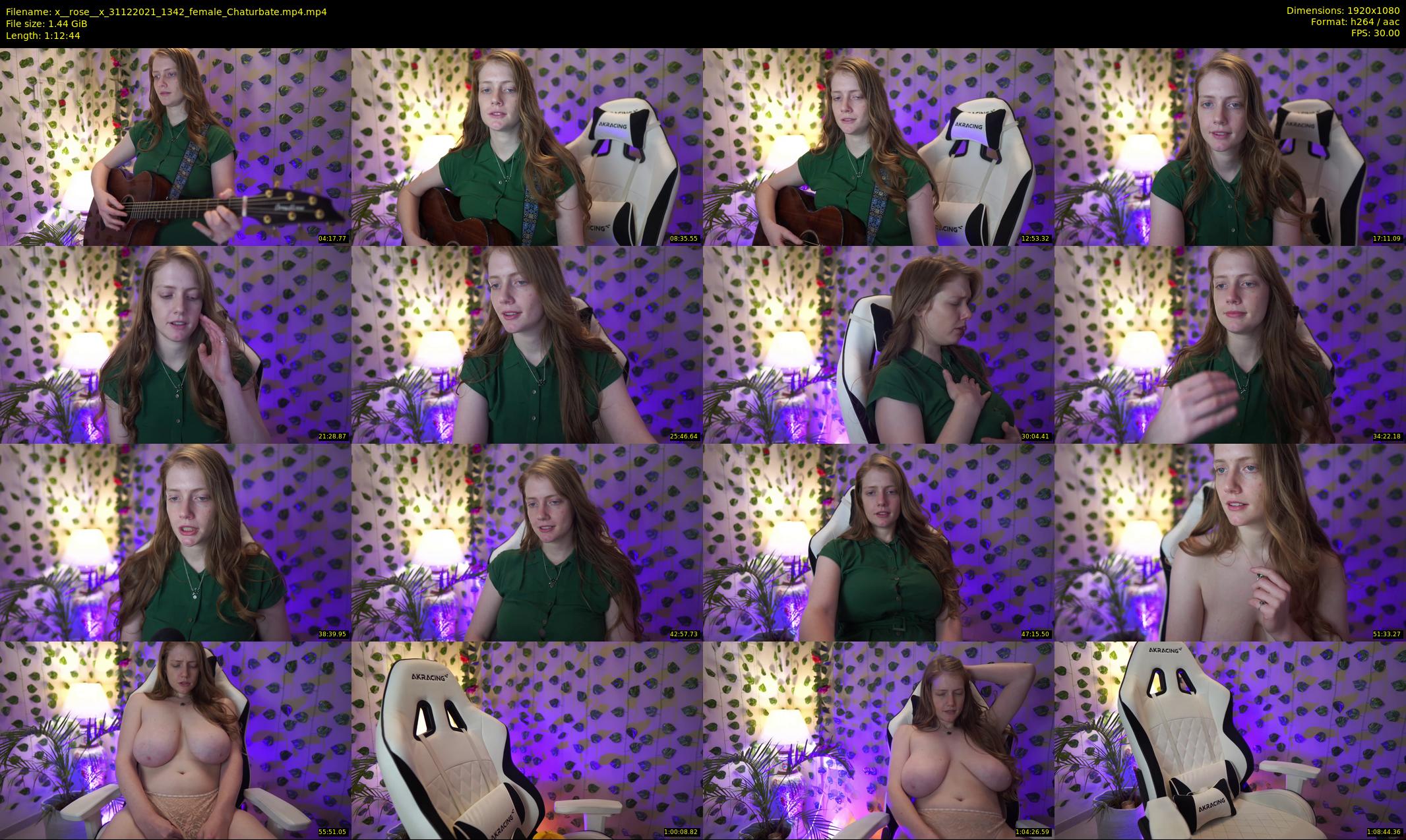 x__rose__x — 73 minute Chaturbate female cam show recording, 1080p, Dec 31, 2021