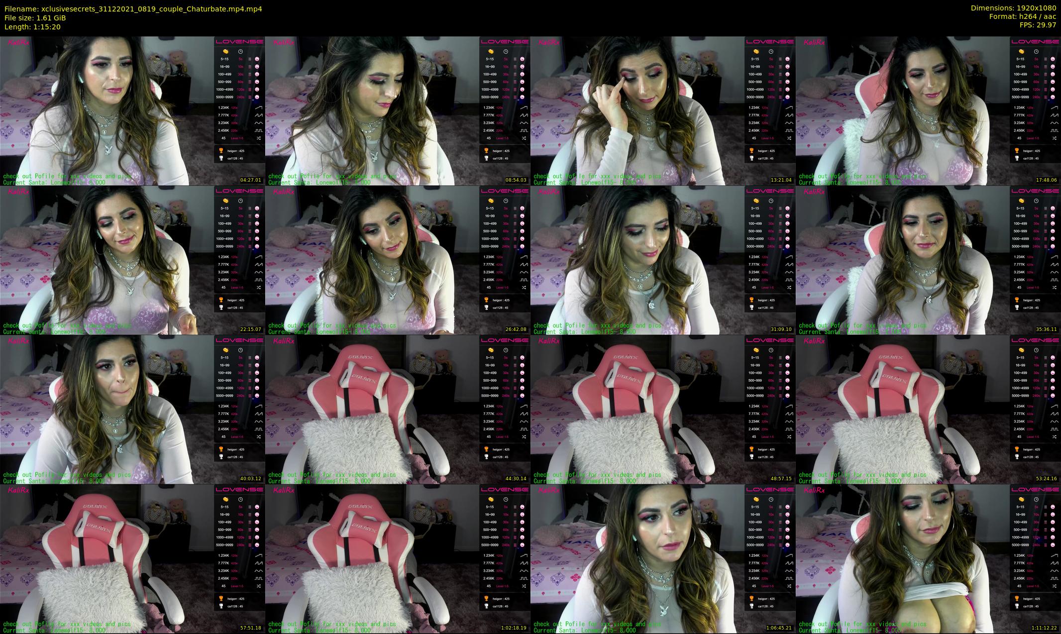 xclusivesecrets — 76 minute Chaturbate female cam show recording, 1080p, Dec 31, 2021