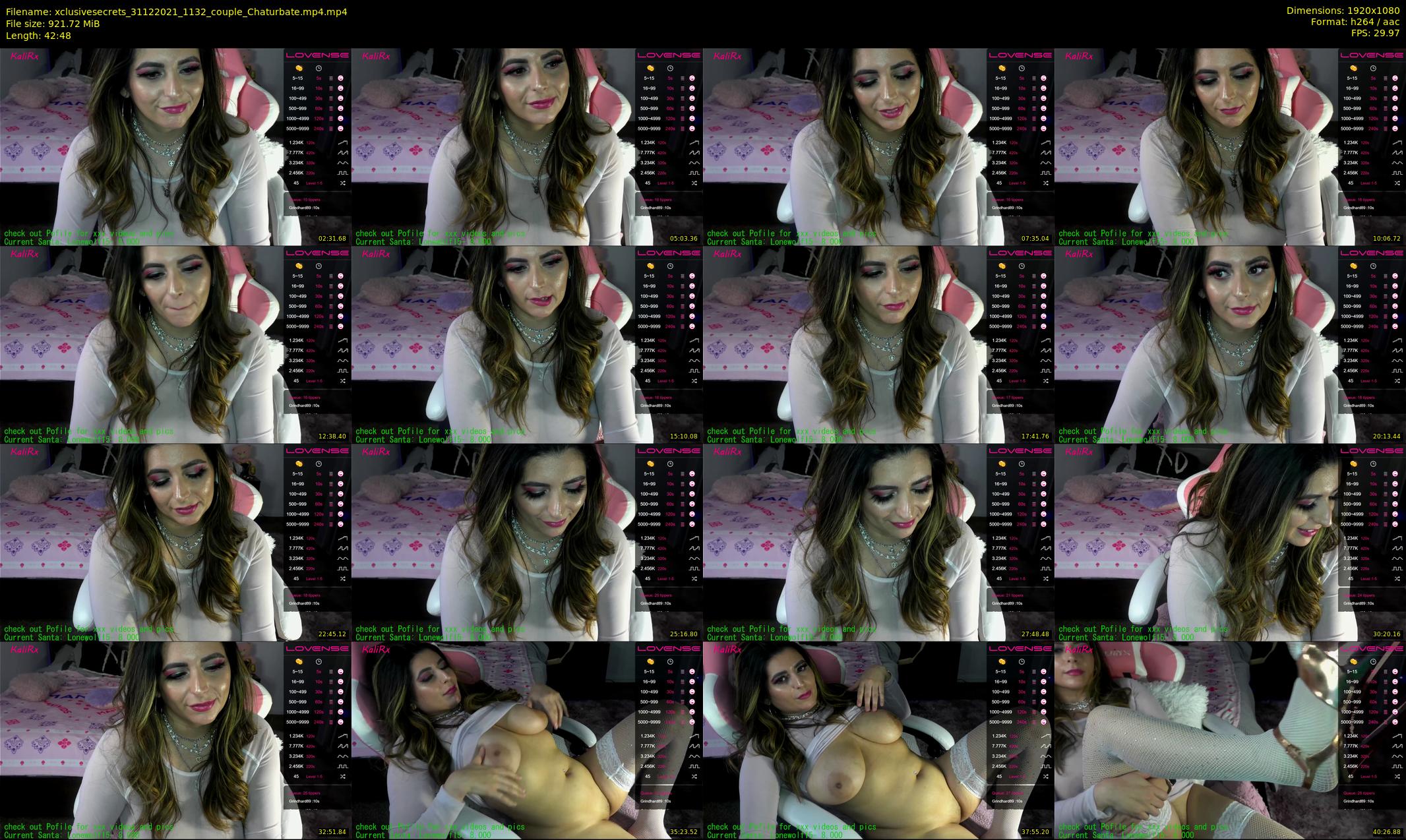 xclusivesecrets — 43 minute Chaturbate female cam show recording, 1080p, Dec 31, 2021