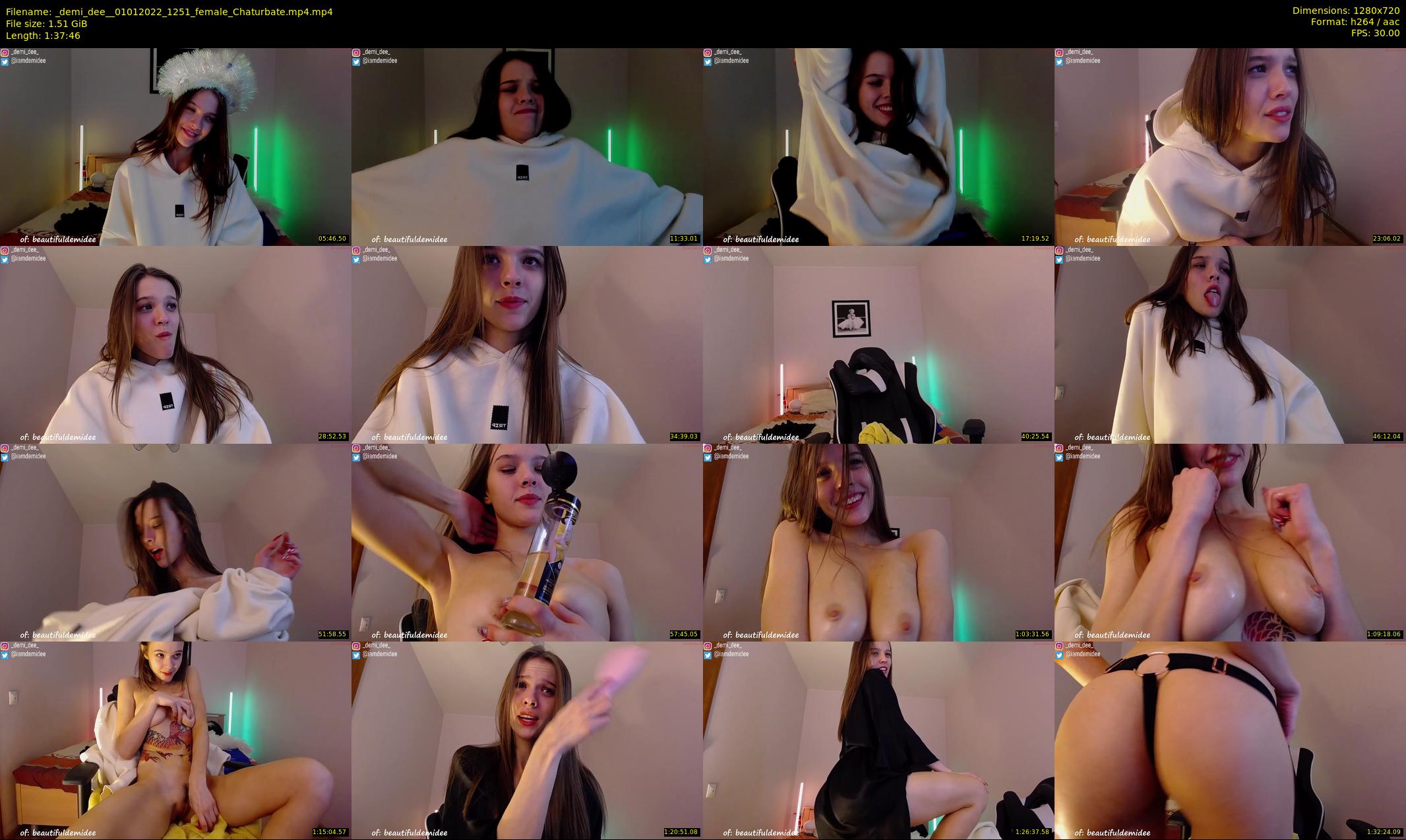 _demi_dee_ — 98 minute Chaturbate female cam show recording, 720p, Jan 1, 2022