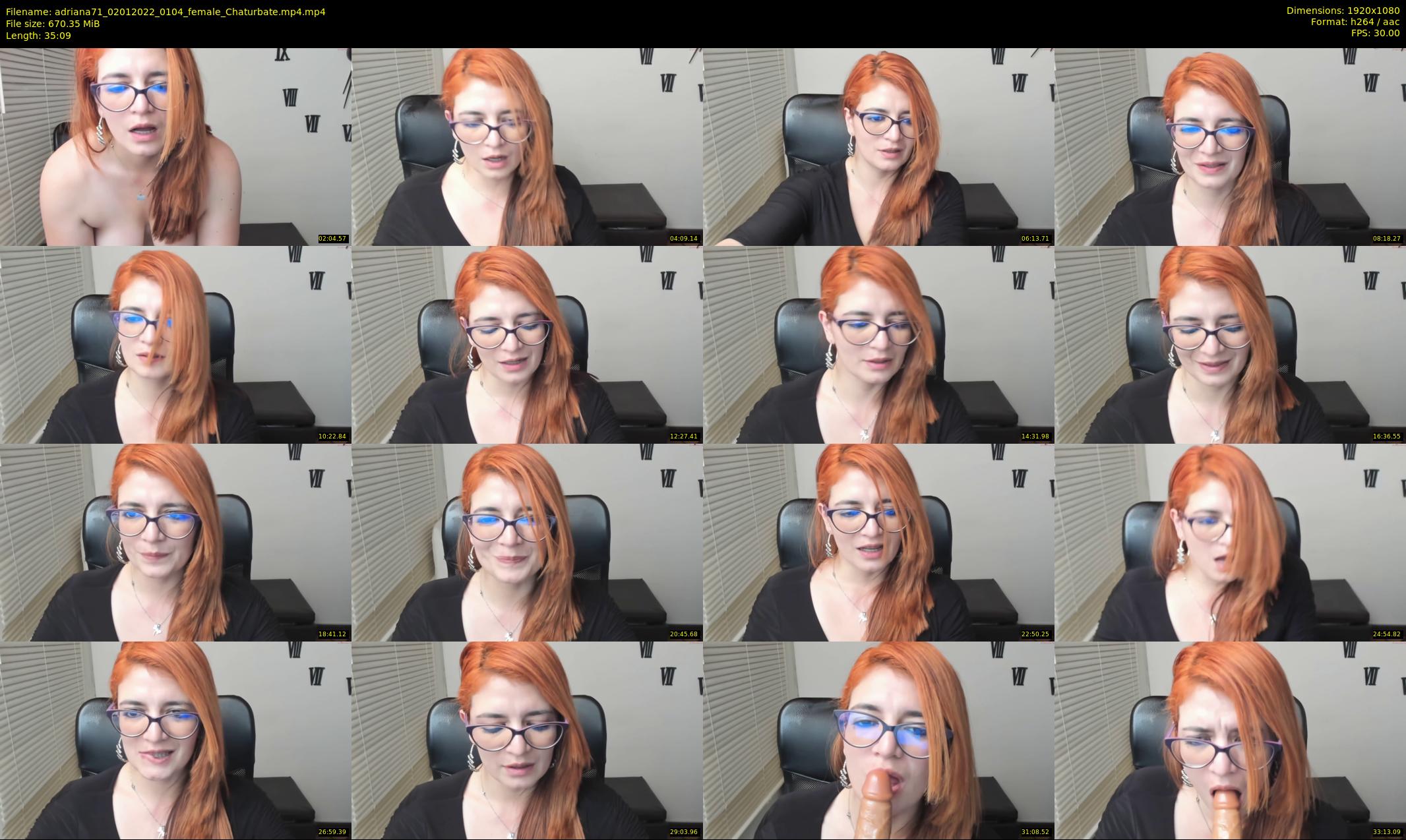 adriana71 — 36 minute Chaturbate couple cam show recording, 1080p, Jan 2, 2022