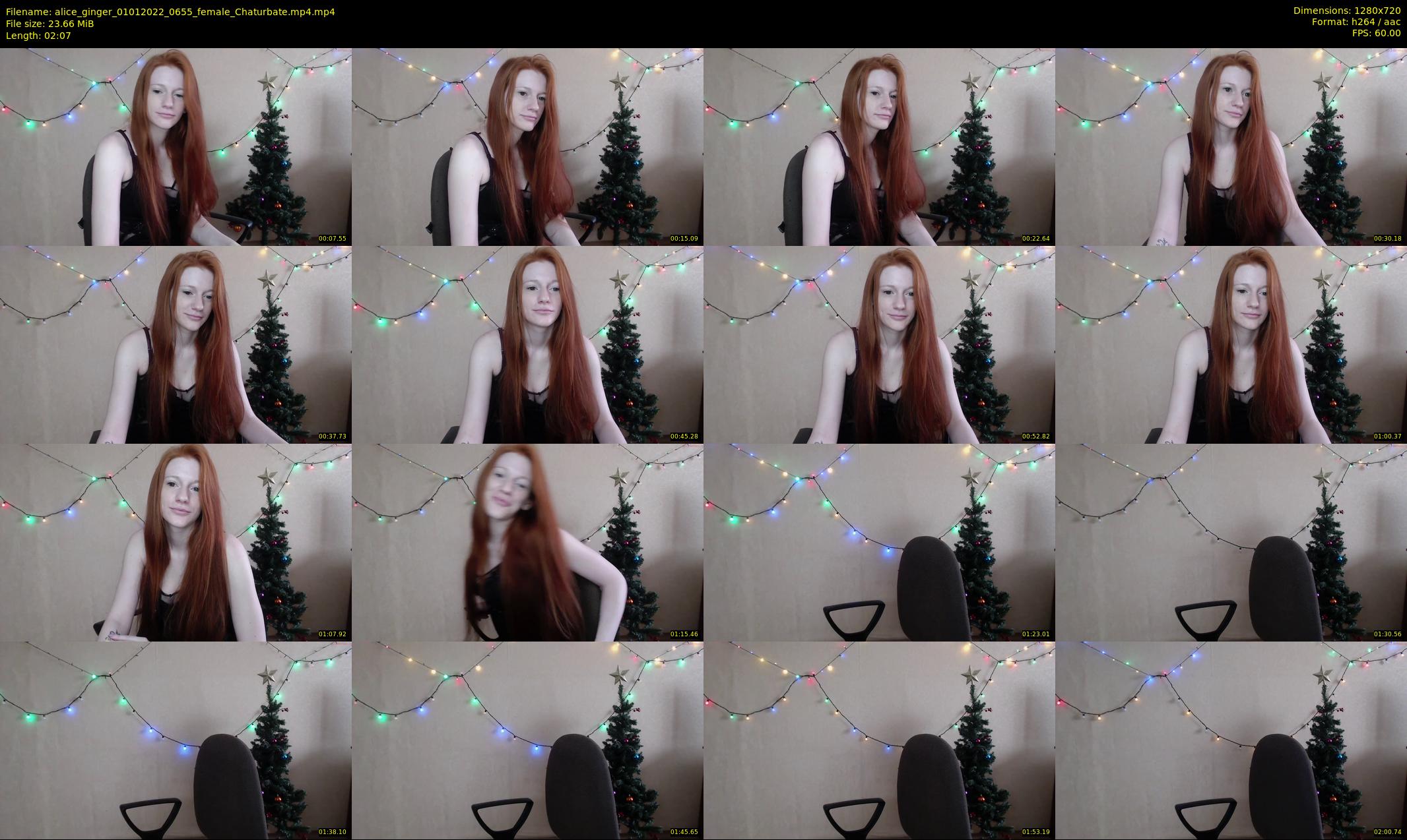 alice_ginger — 3 minute Chaturbate female cam show recording, 720p, Jan 1, 2022
