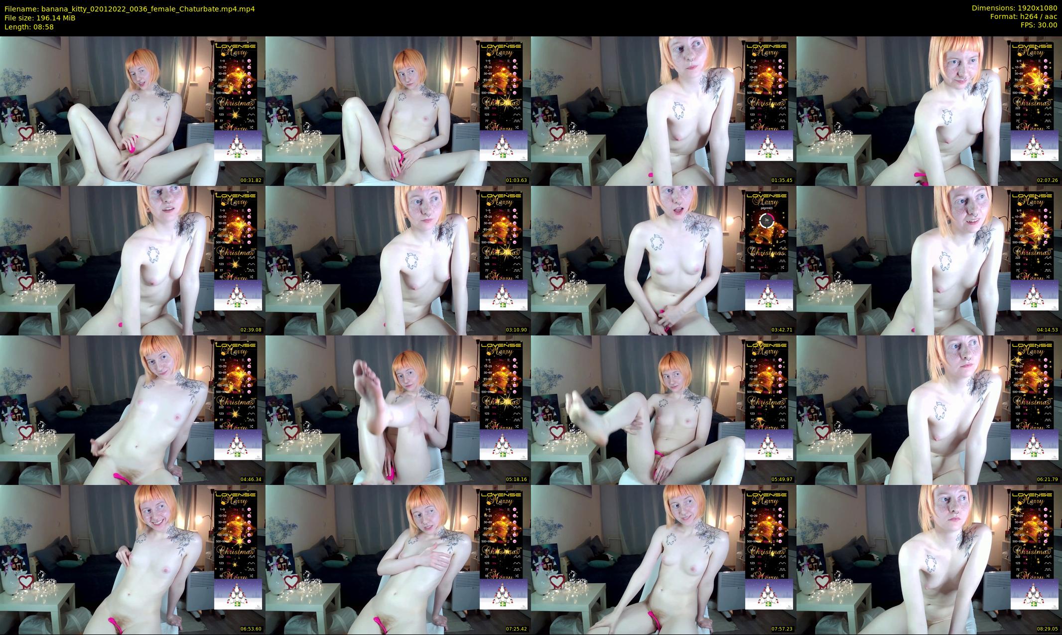 banana_kitty — 9 minute Chaturbate female cam show recording, 1080p, Jan 2, 2022