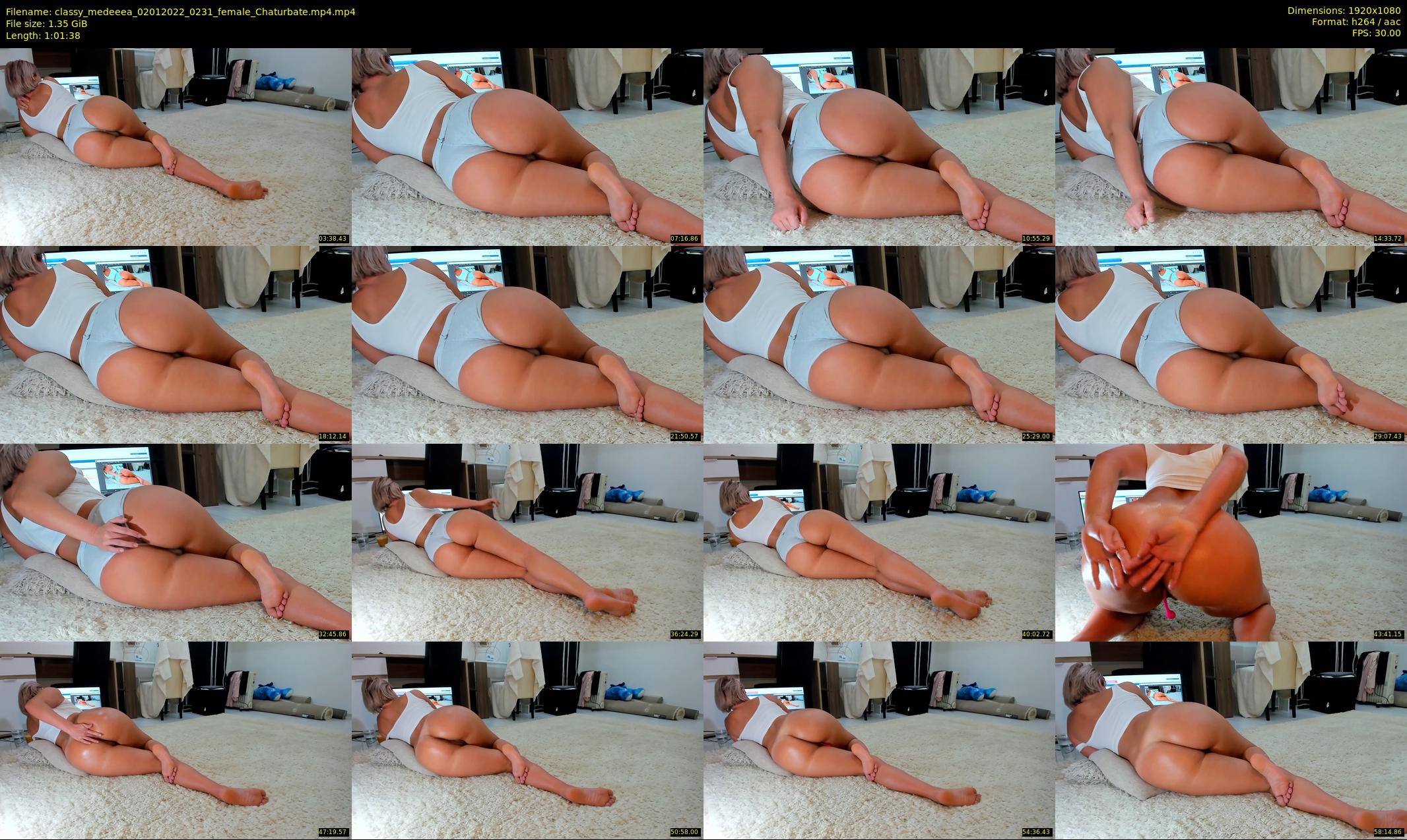 classy_medeeea — 62 minute Chaturbate female cam show recording, 1080p, Jan 2, 2022