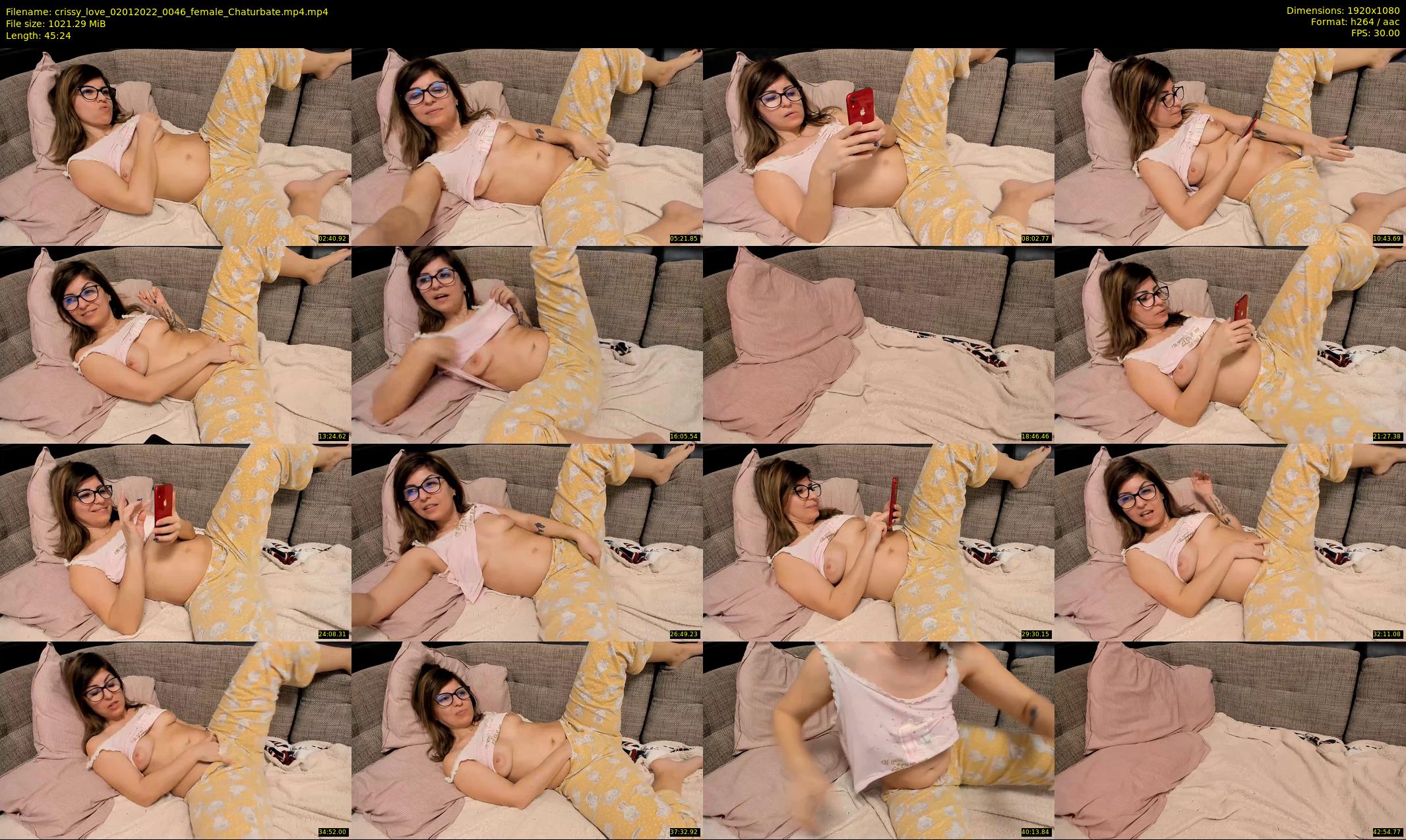 crissy_love — 46 minute Chaturbate female cam show recording, 1080p, Jan 2, 2022