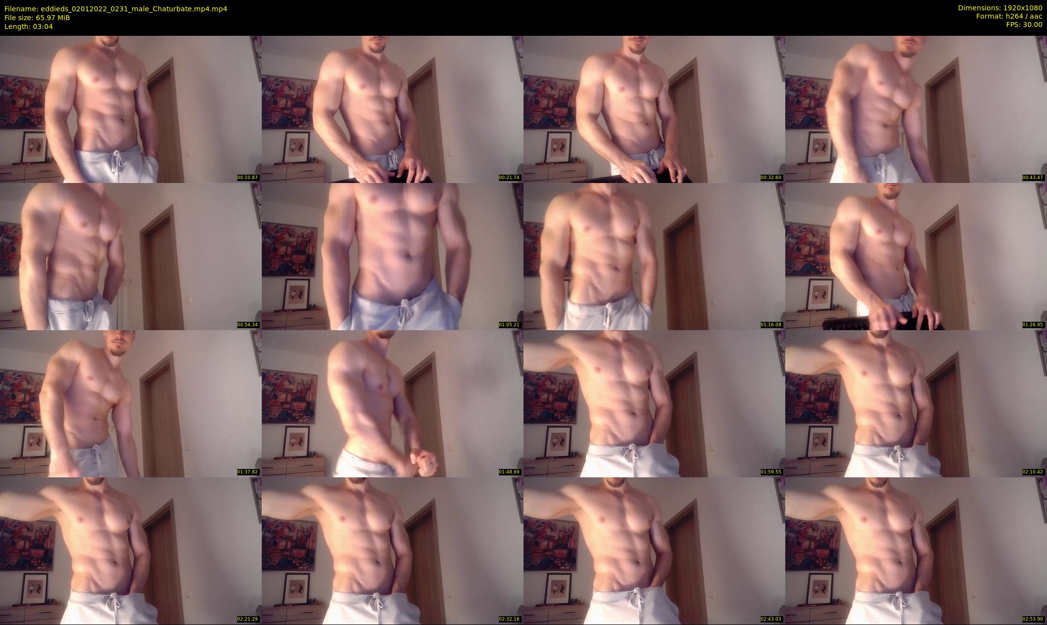 eddieds — 4 minute Chaturbate male cam show recording, 1080p, Jan 2, 2022