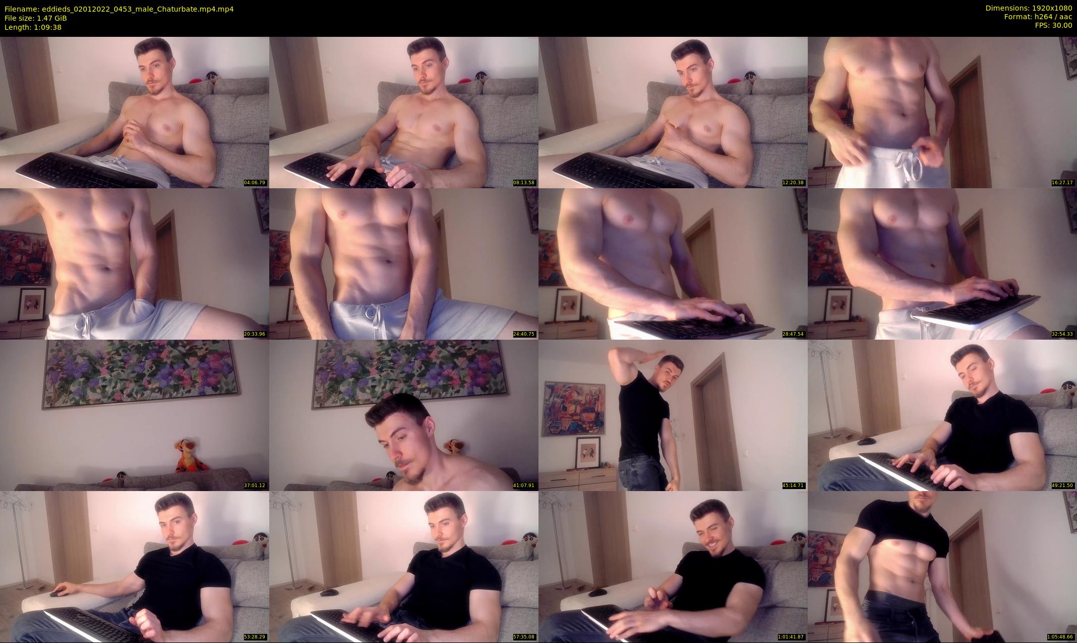 eddieds — 70 minute Chaturbate male cam show recording, 1080p, Jan 2, 2022