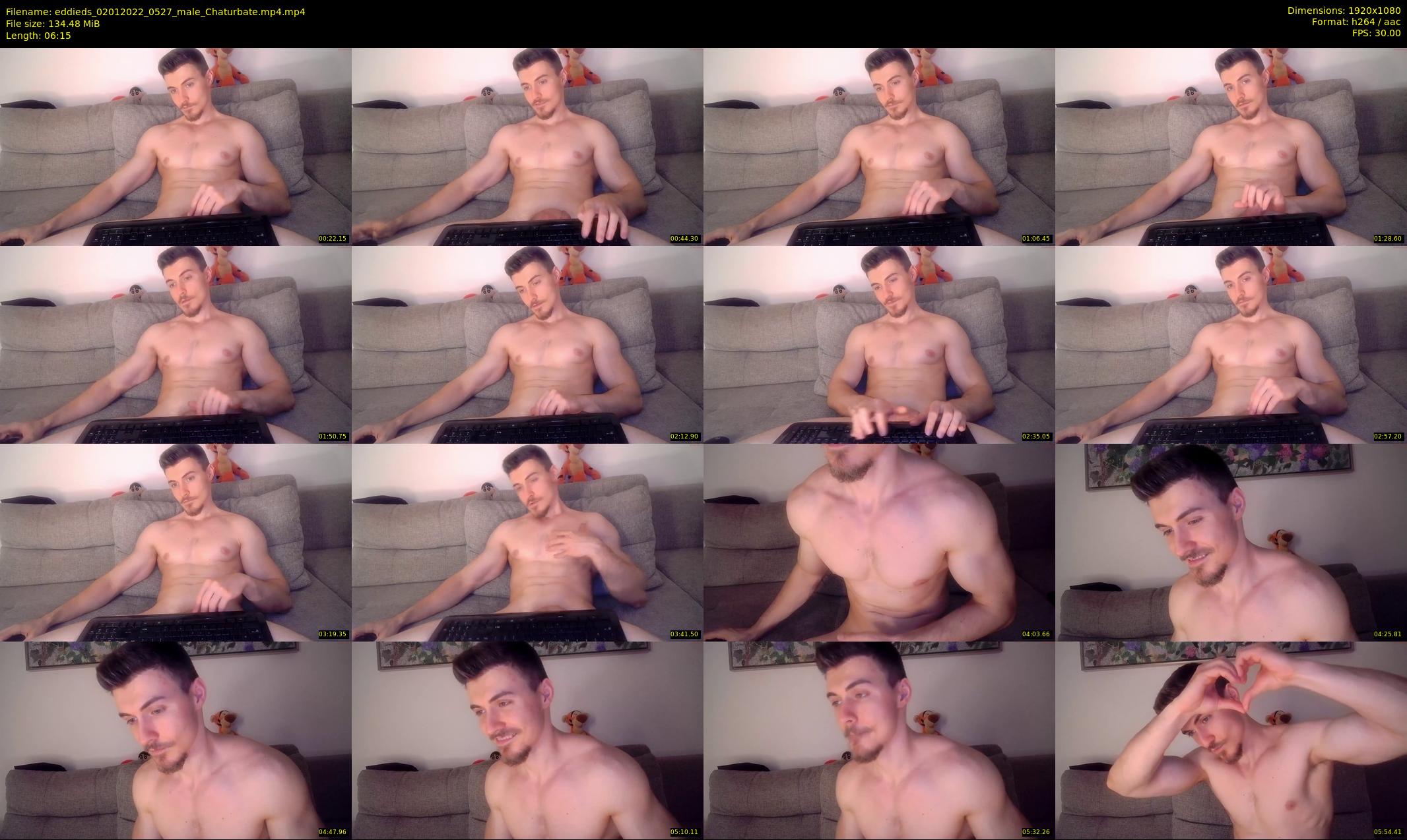 eddieds — 7 minute Chaturbate male cam show recording, 1080p, Jan 2, 2022