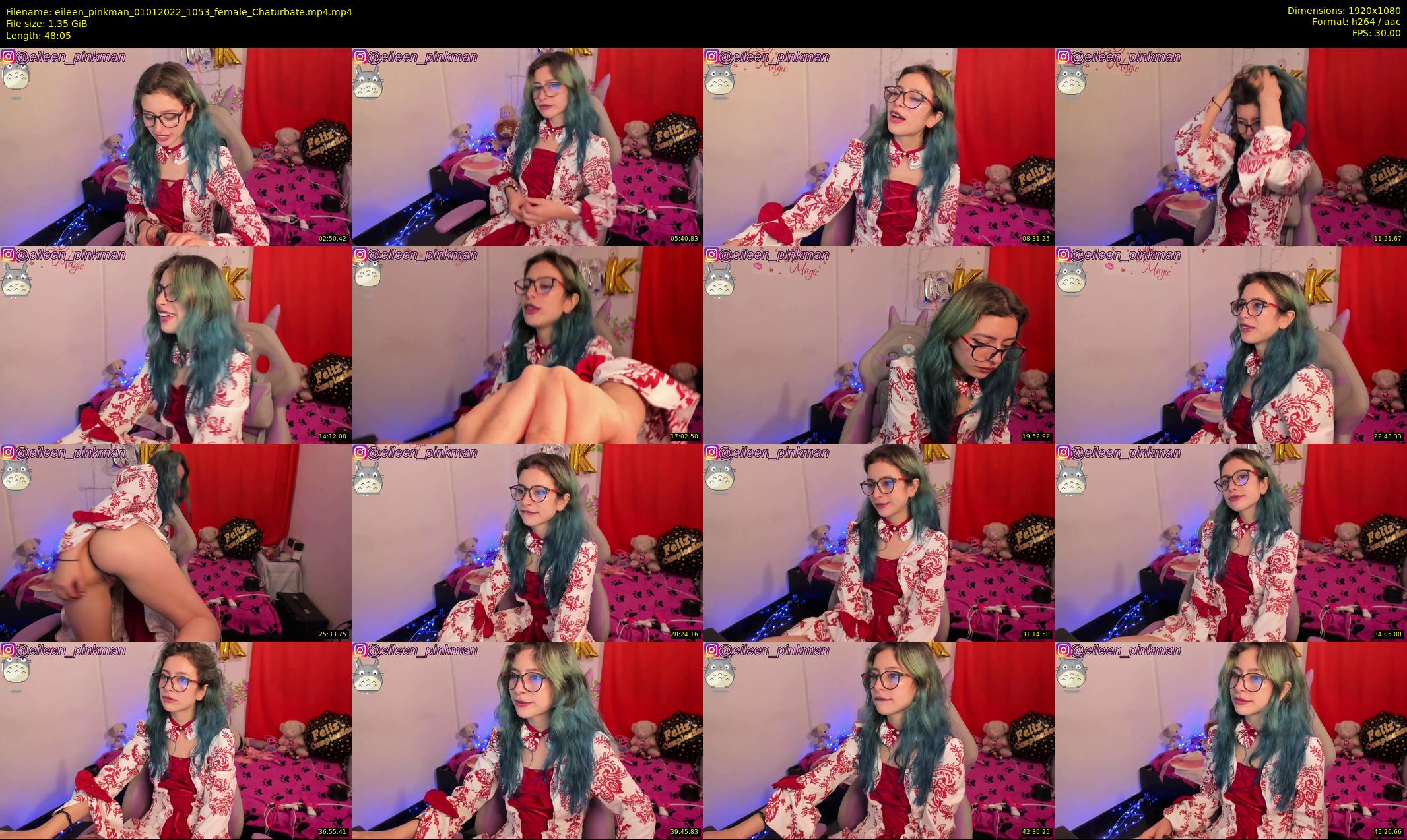 eileen_pinkman — 49 minute Chaturbate female cam show recording, 1080p, Jan 1, 2022