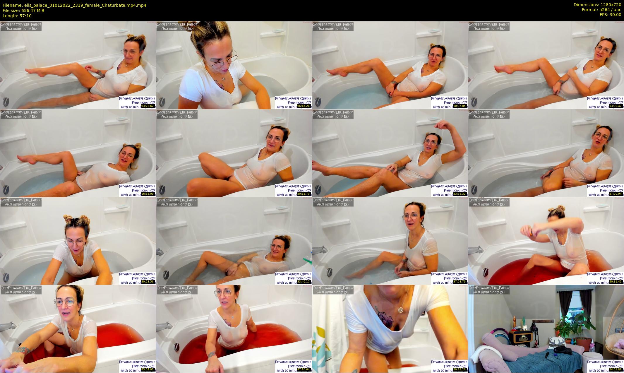 ells_palace — 58 minute Chaturbate female cam show recording, 720p, Jan 1, 2022